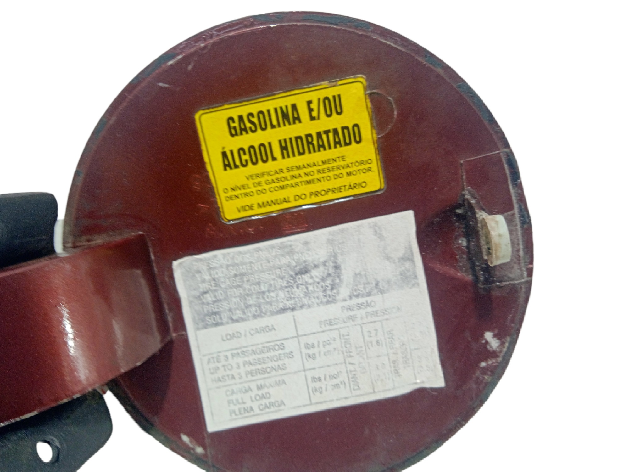 Portinhola Do Tanque Combustível Gm Corsa 1.0 Flex 2010  2010 Vermelho 3