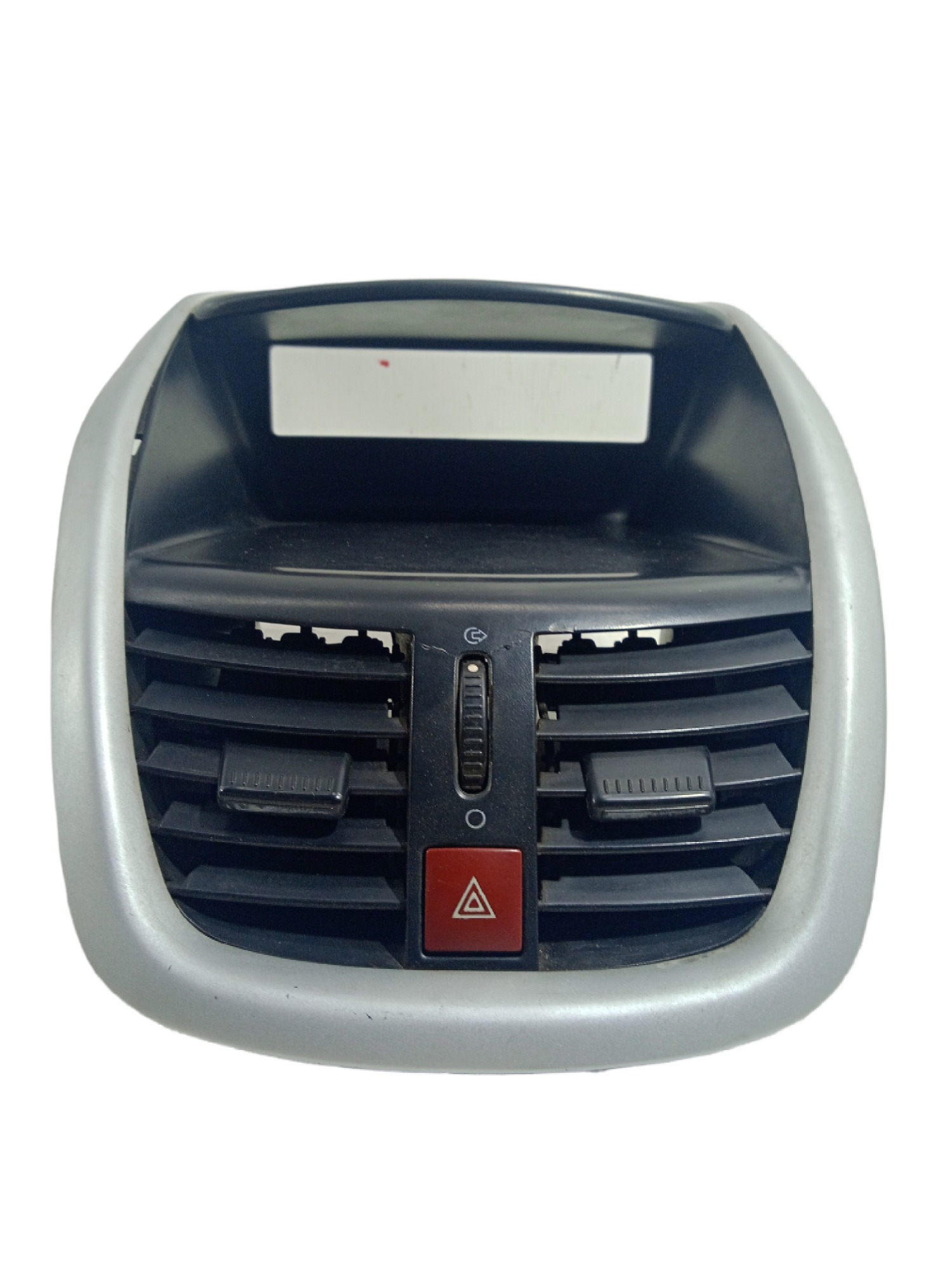 Difusor Ar Central C/ Pisca Alerta Peugeot 207 09/14 Usado