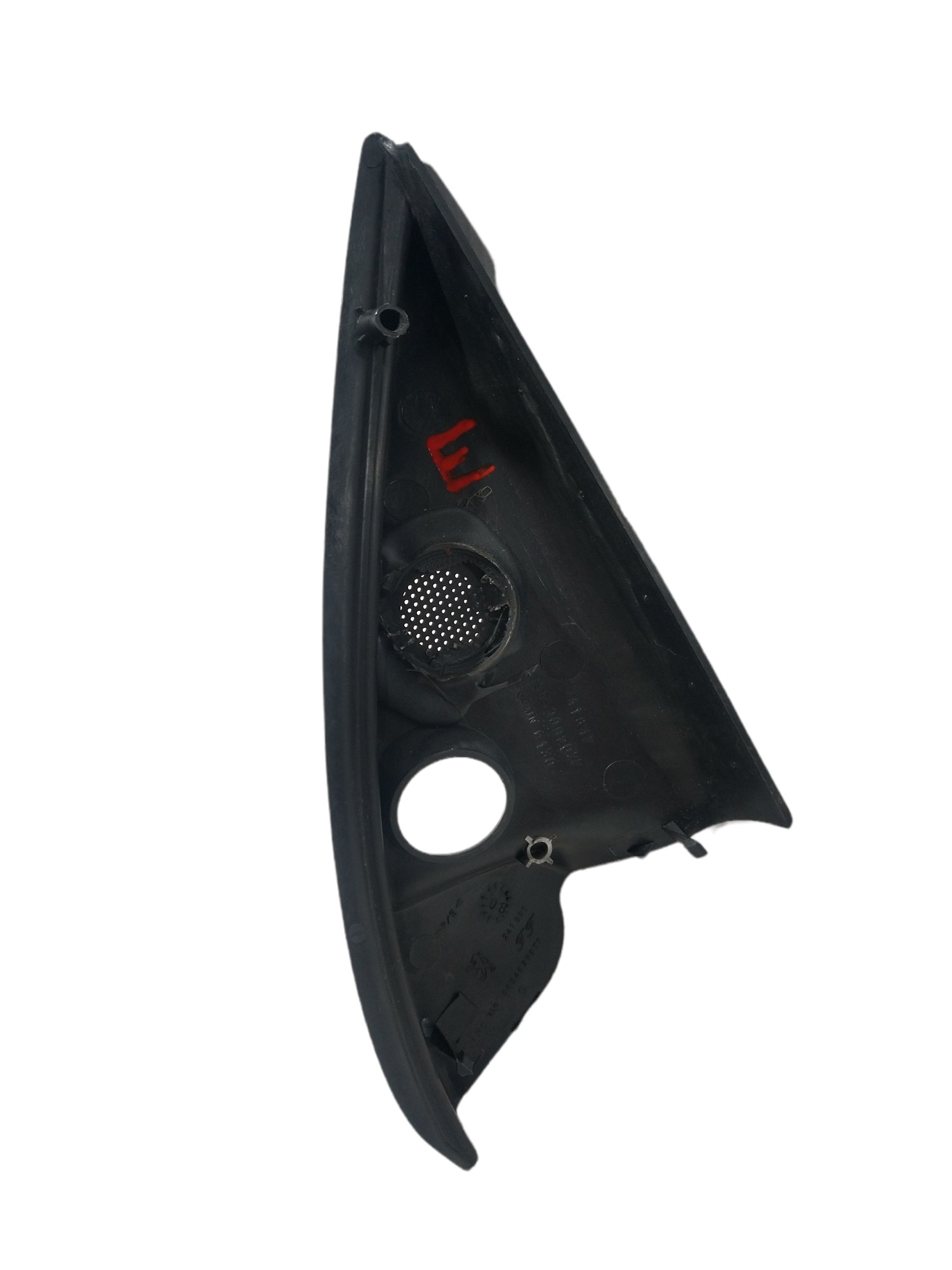 Acabamento Retrovisor Interno Esquerdo Peugeot 206 2008  – Preto