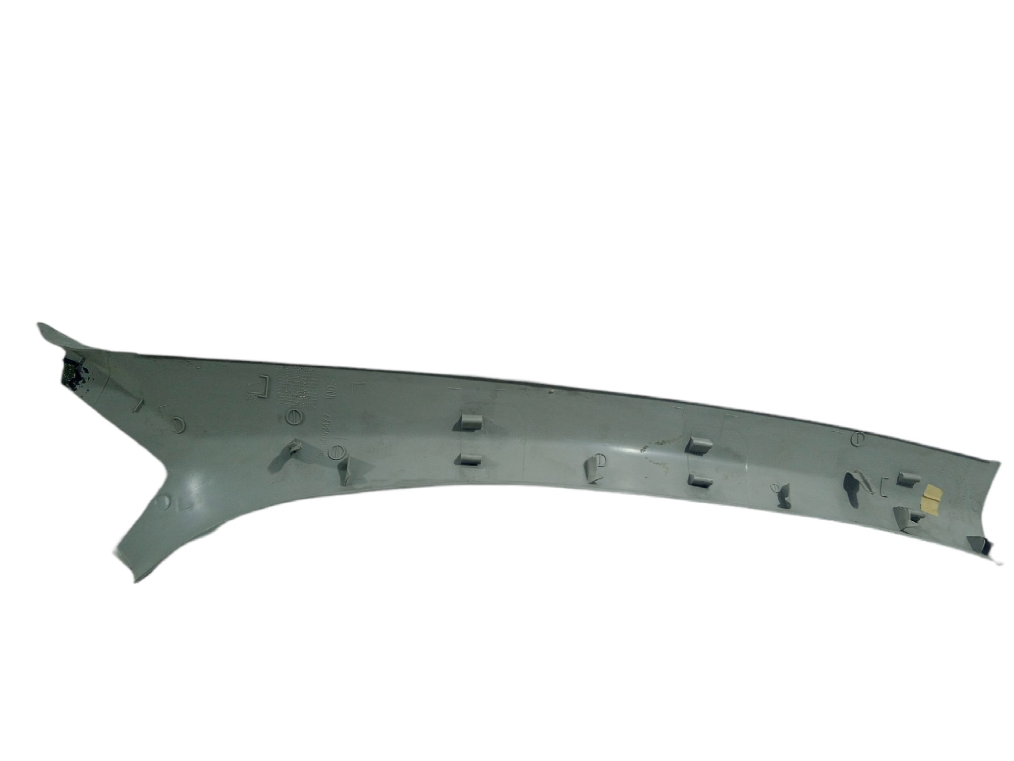 Acabamento Coluna Dianteira Esquerda Peugeot 206 2008 Usado 3