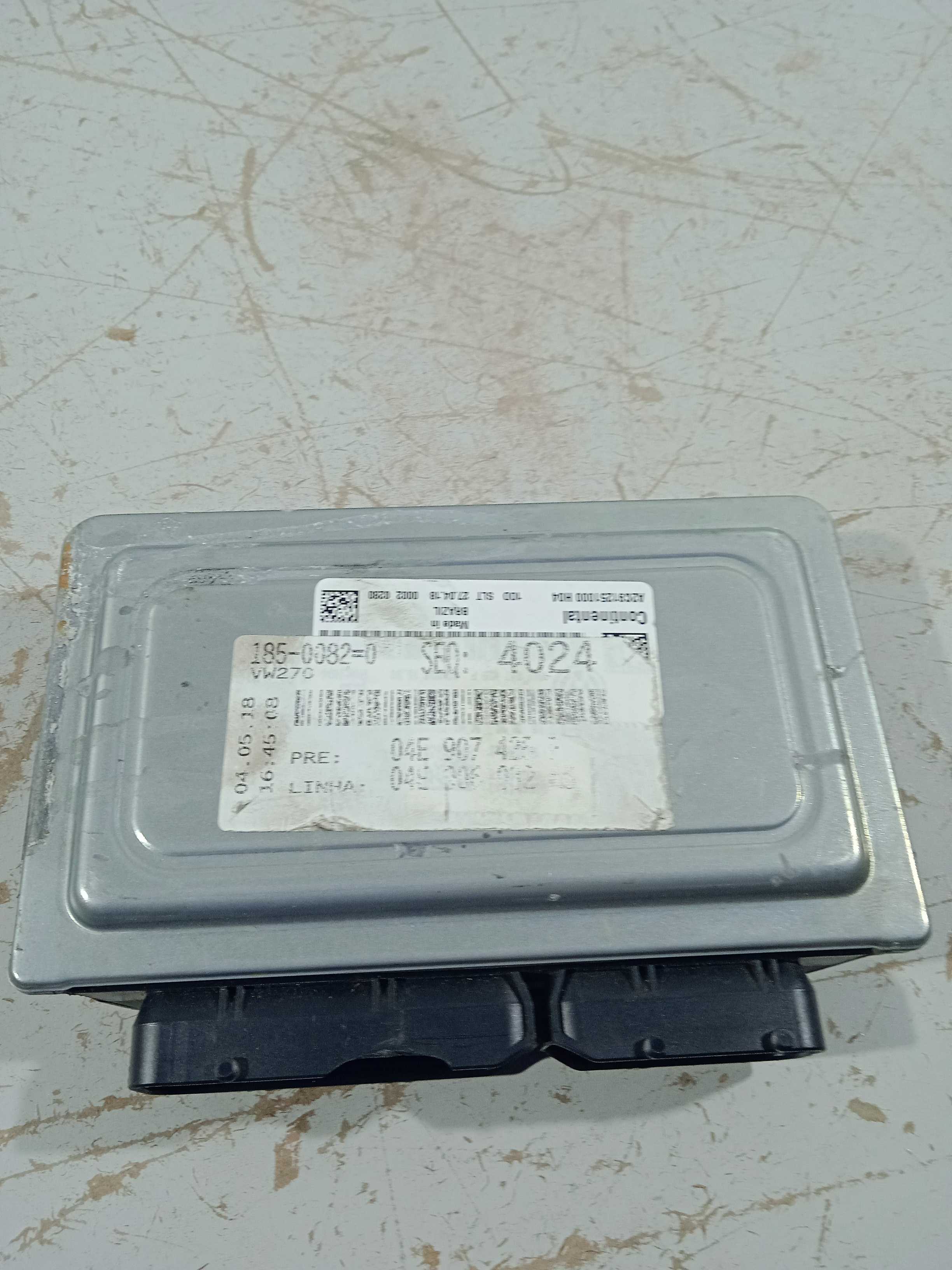 Kit Modulo Injeção Polo Msi 1.6 16v 2018 S/chave Usado Orig 4