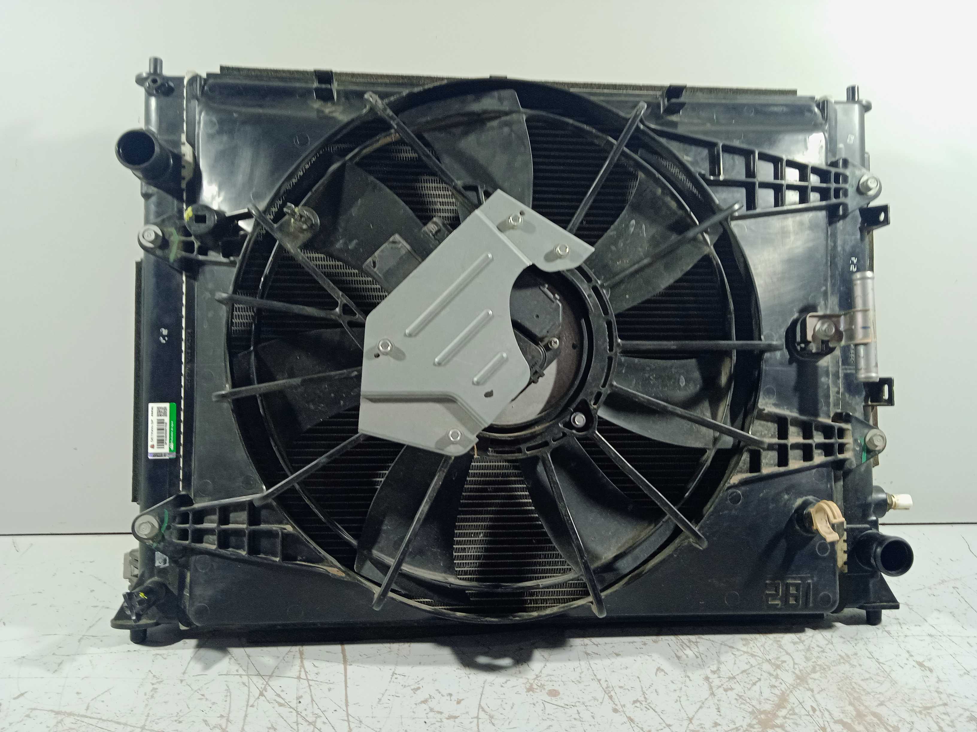 Conjunto Radiador Defletor Honda Civic 2.0 2018 Usado 4