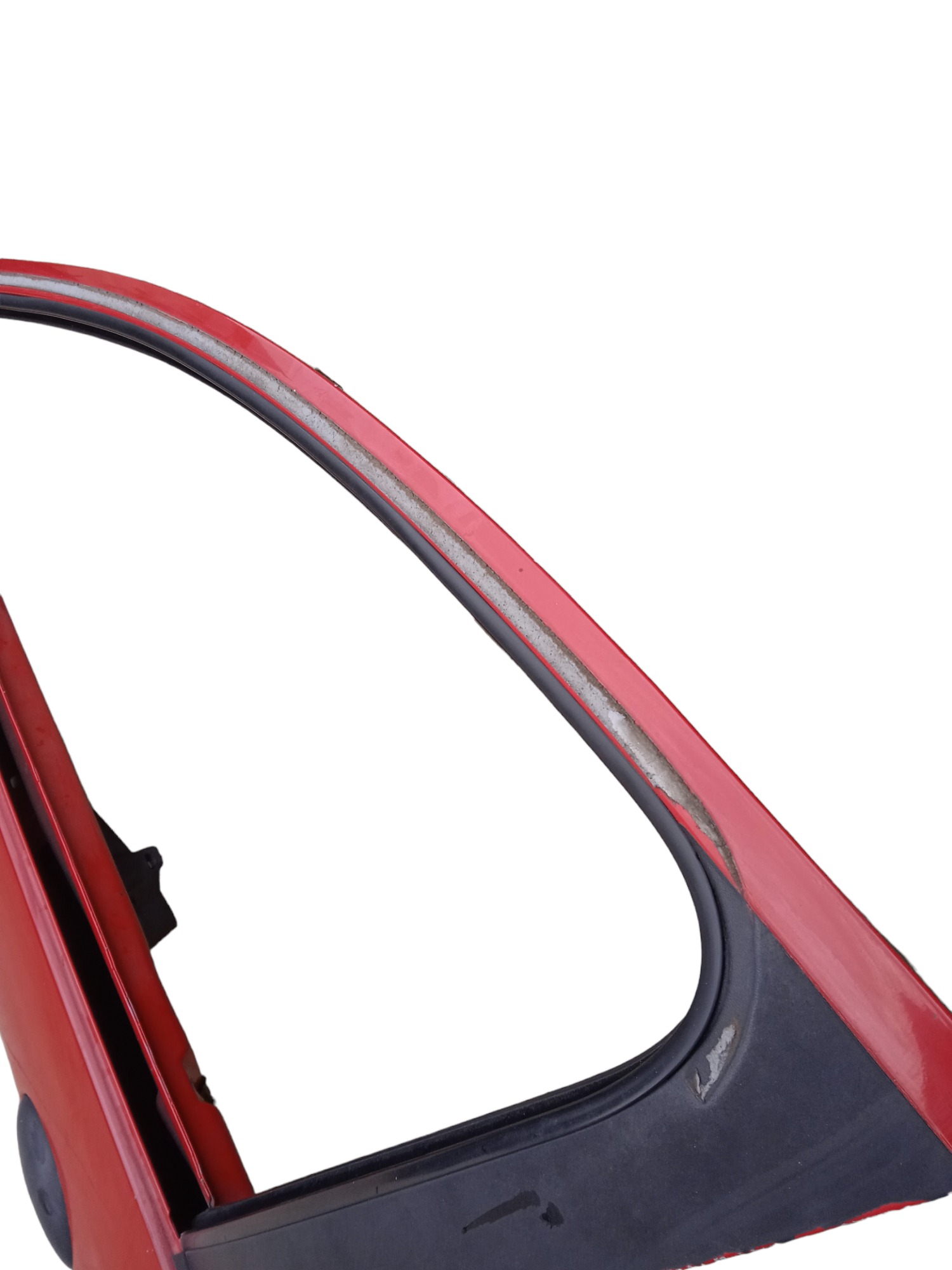 Porta Esquerda Peugeot Hoggar,206,207 2013 Usado C/detalhe  – Dianteira – Esquerda – Vermelha 4