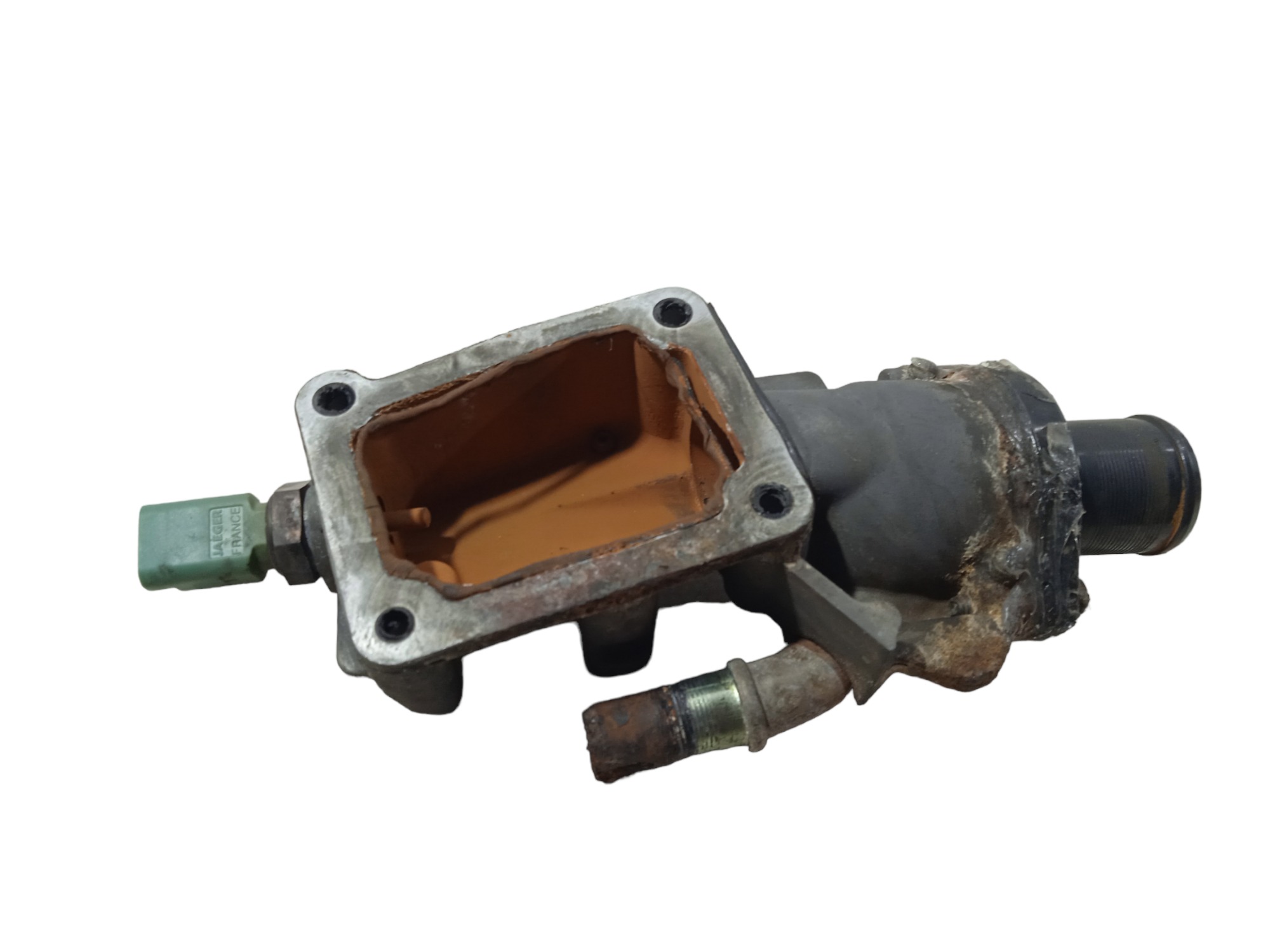 Carcaça Da Válvula Termostática Peugeot 206 2001 Usado 3
