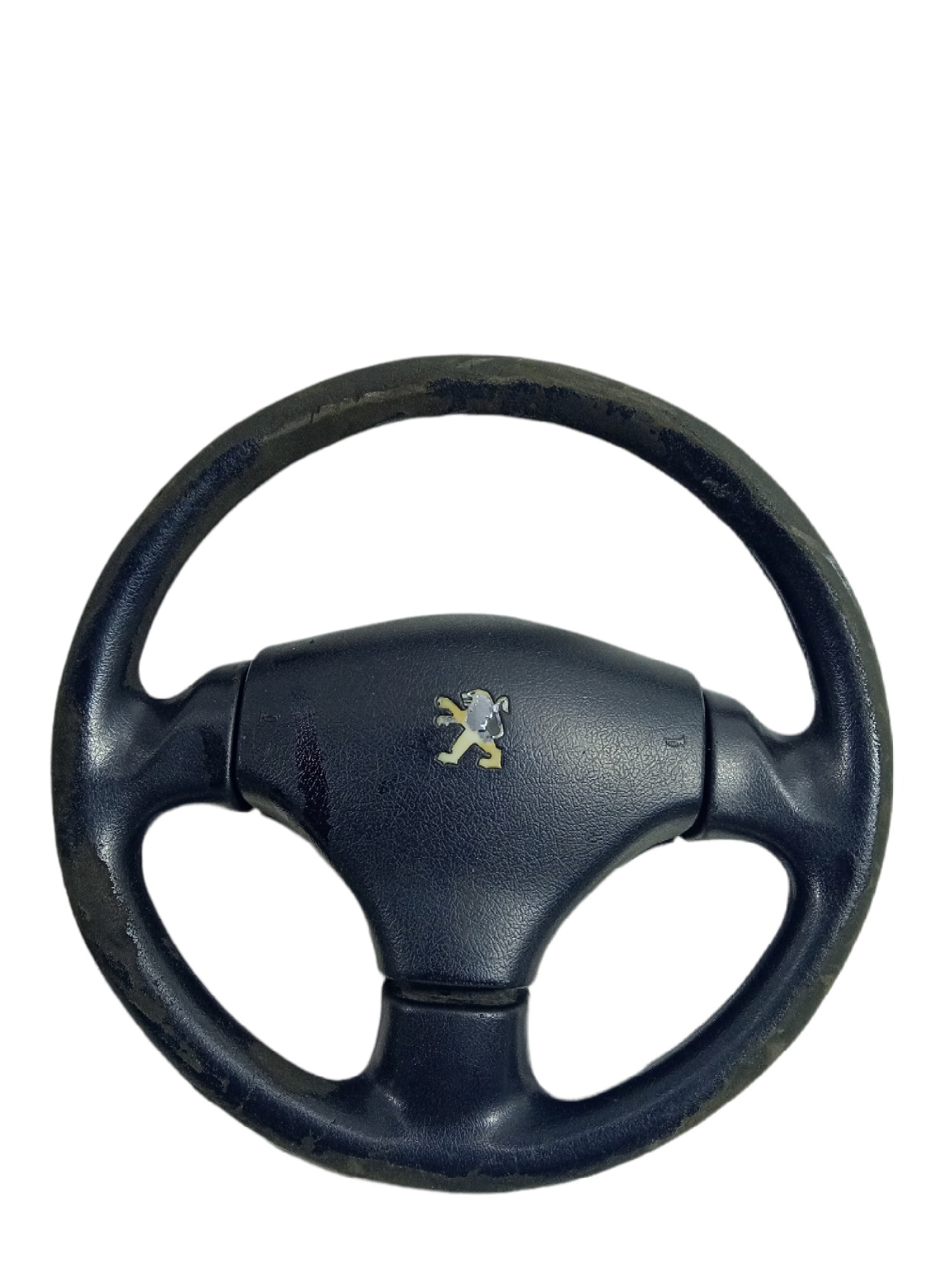 Volante De Direção Peugeot 206 2008 C/detalhe Usado Preto 3