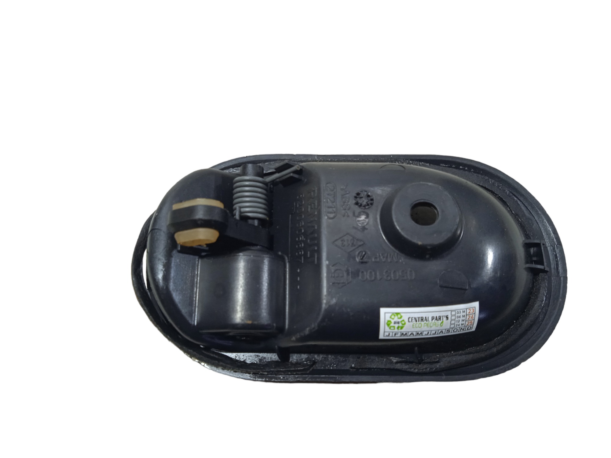 Maçaneta Interna Diant Direito Renault Sandero 2012 Usado  – Preto – Dianteira 3