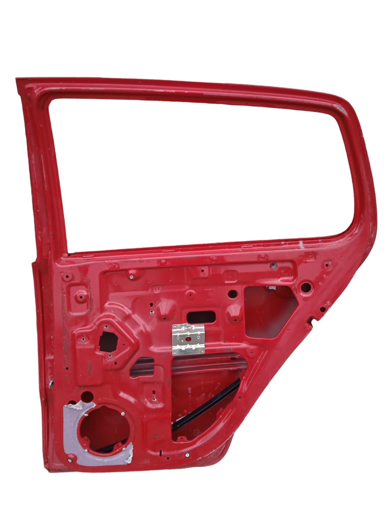 Porta Traseira Direita Fox 2010 Usado – Traseira – Direita – Vermelha 4
