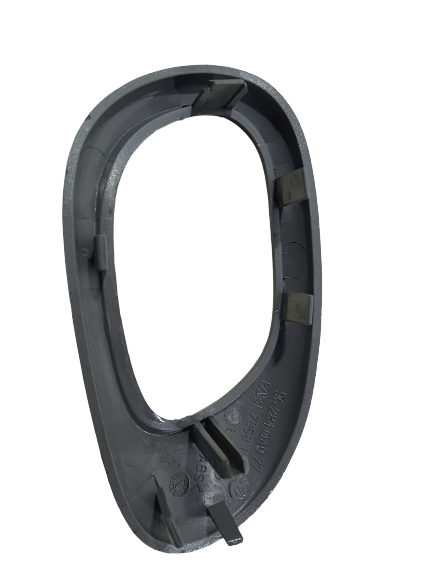 Moldura Interno Tras Dir Peugeot 206 2001 Usado  Cinza Traseira 3