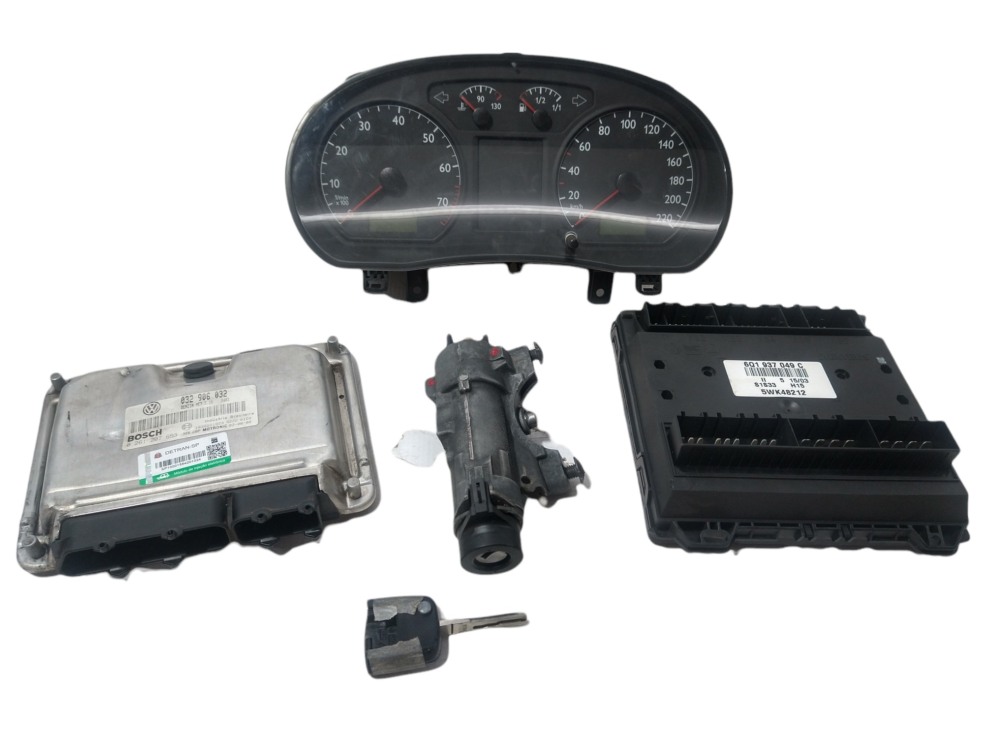 Kit Code Ignição Volkswagen Polo 1.6 2003 8
