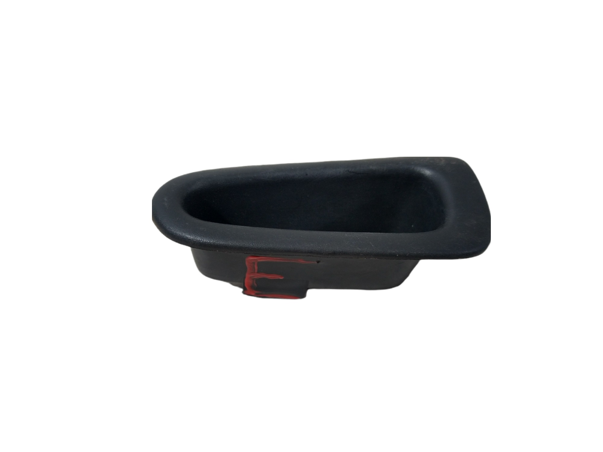 Puxador Interno Da Porta Esquerdo Peugeot 207 2010  Preto Dianteira/traseira