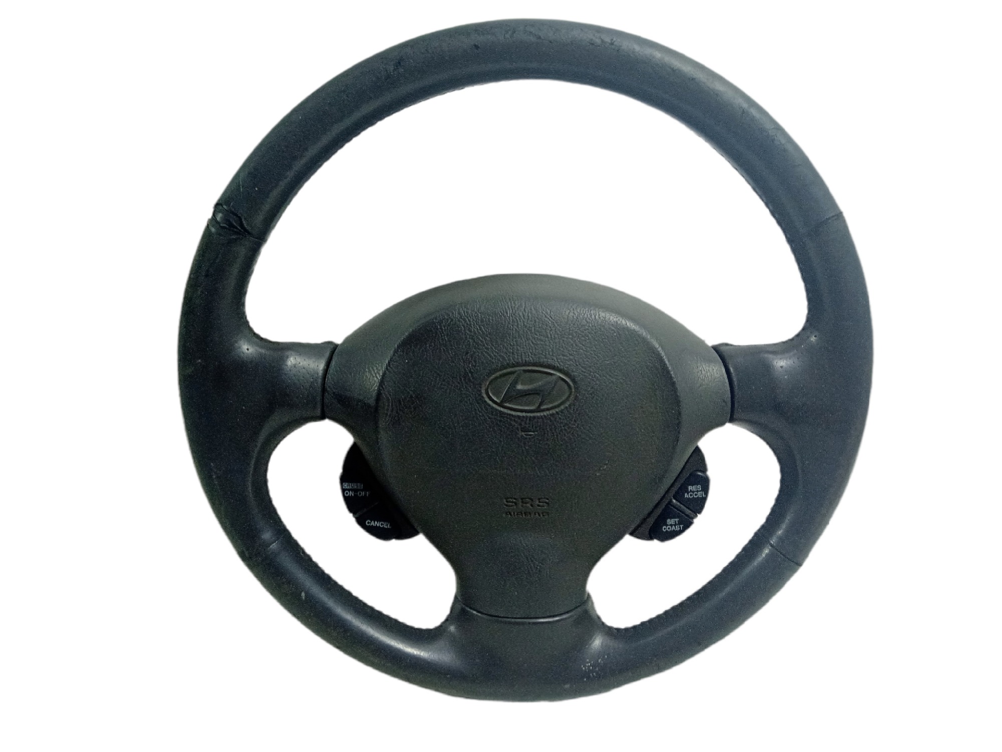Volante De Direção Hyundai Santa Fé Gls 2.7 V6 2001  Usado Cinza 3