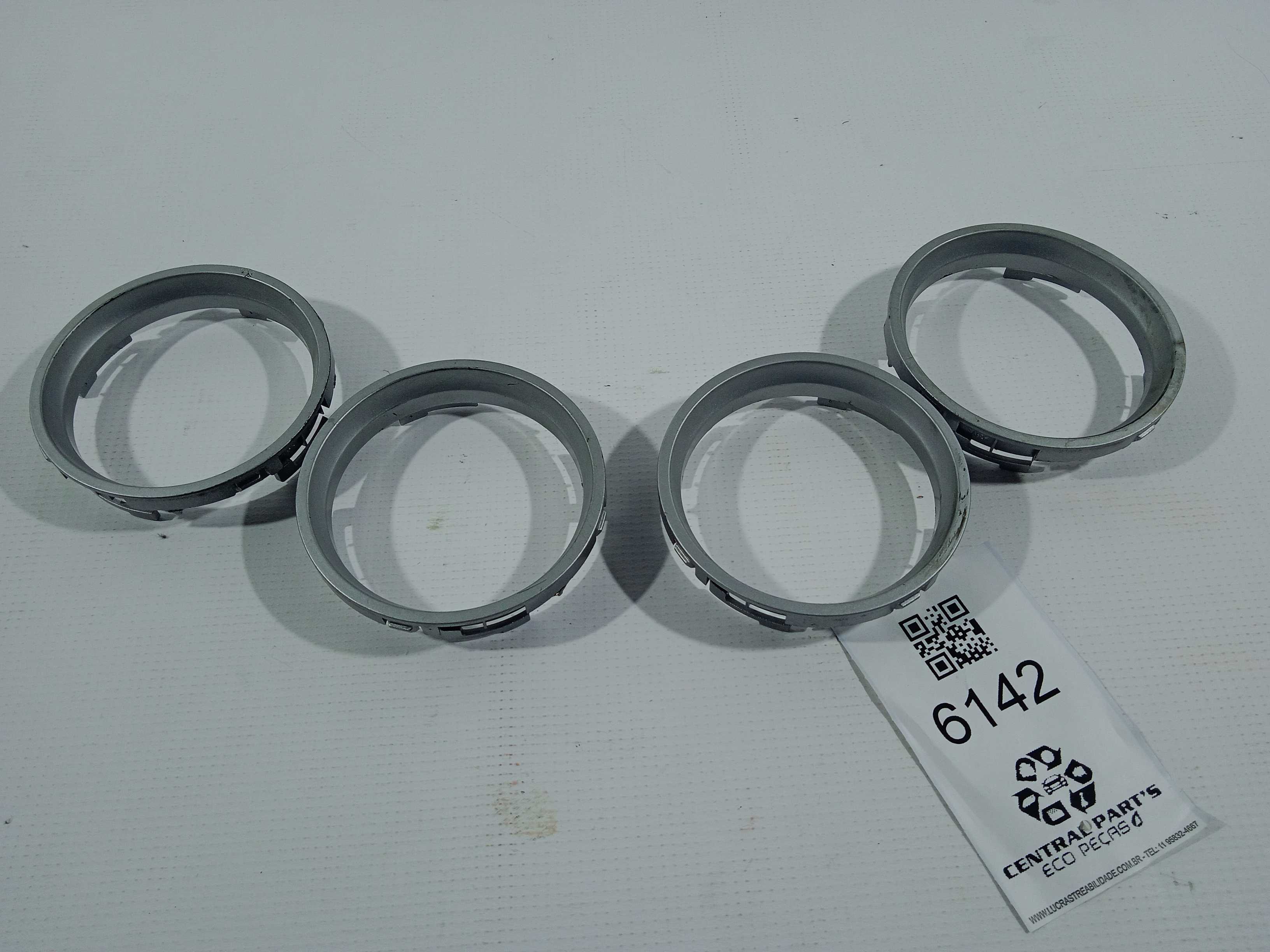 Jogo C/4 Apliques Do Difusor De Ar Gol G5 Usado Original 2