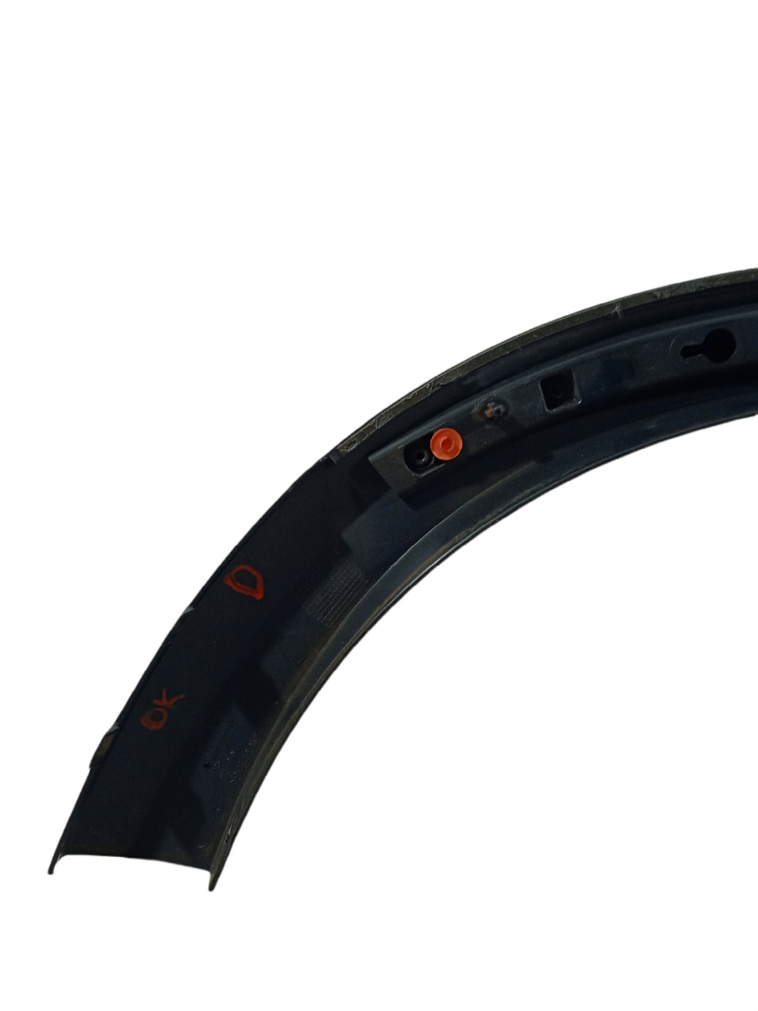 Moldura Para-lama Dianteiro L/e Volvo Xc90 2005 Usado  – Preto 5