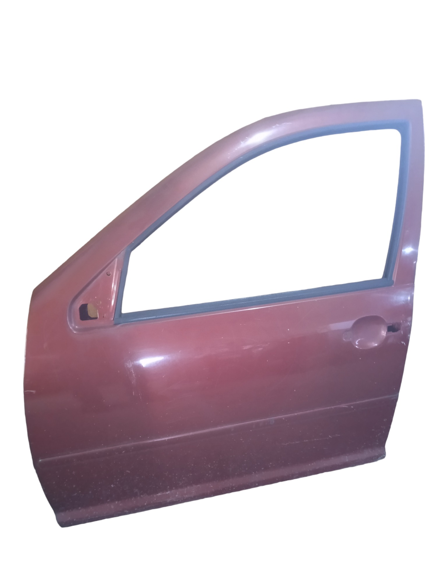 Porta Dianteira Esq Golf Sr 1999 Usado  Esquerda Vermelha Dianteira 4