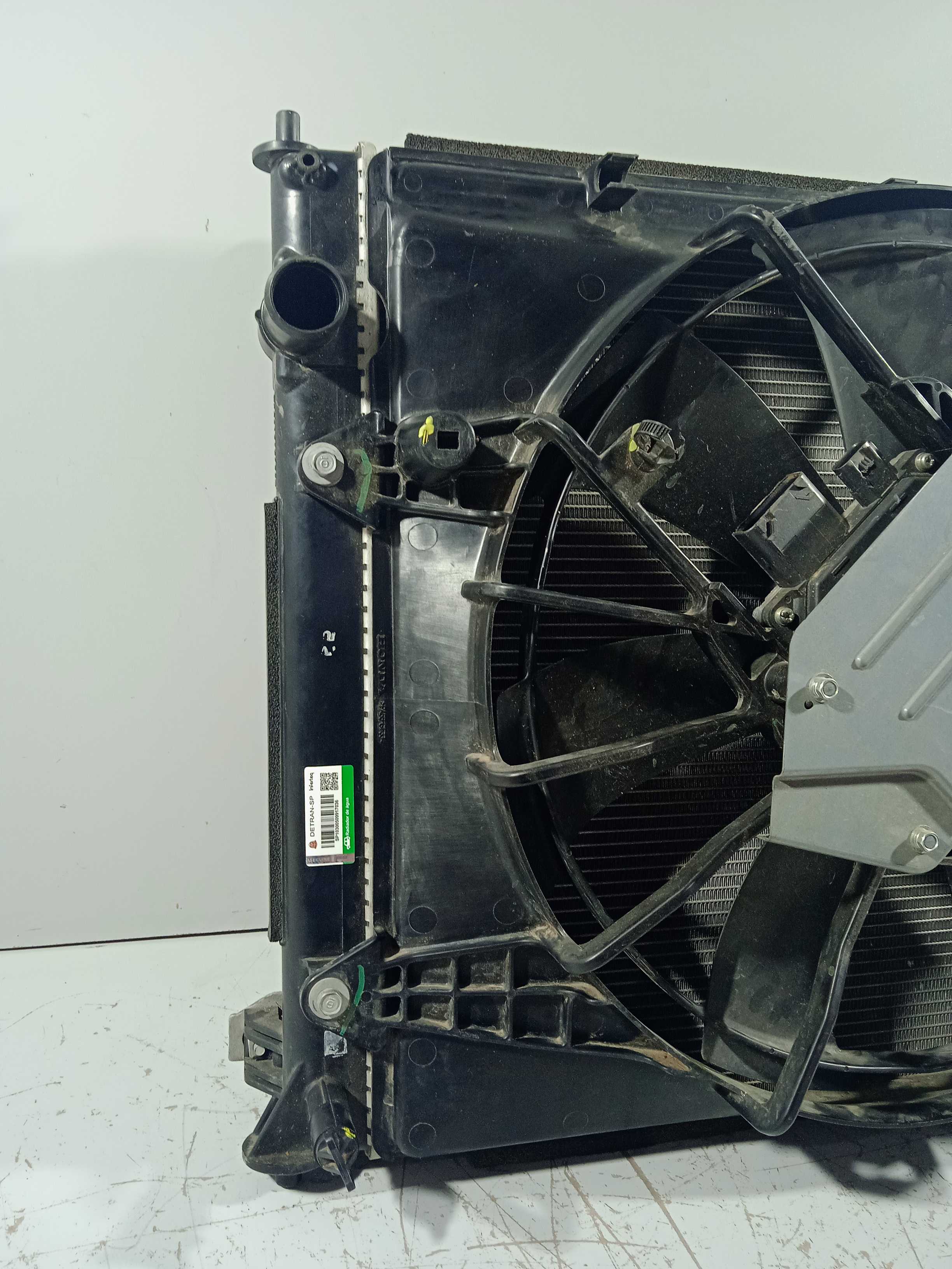 Conjunto Radiador Defletor Honda Civic 2.0 2018 Usado 5