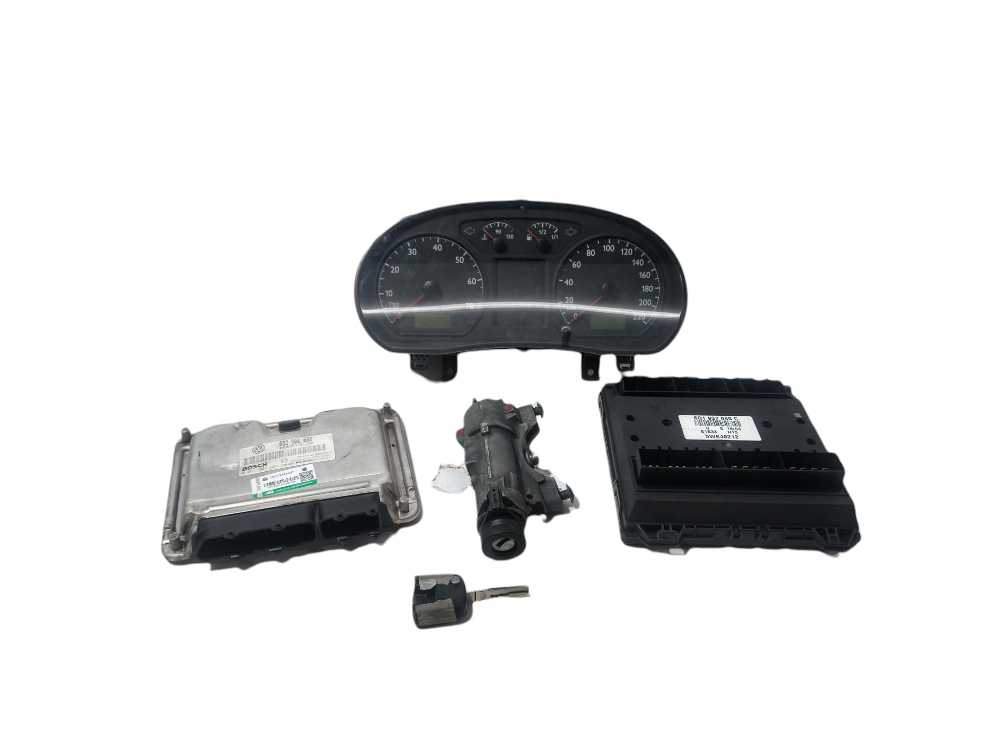 Kit Code Ignição Volkswagen Polo 1.6 2003 2