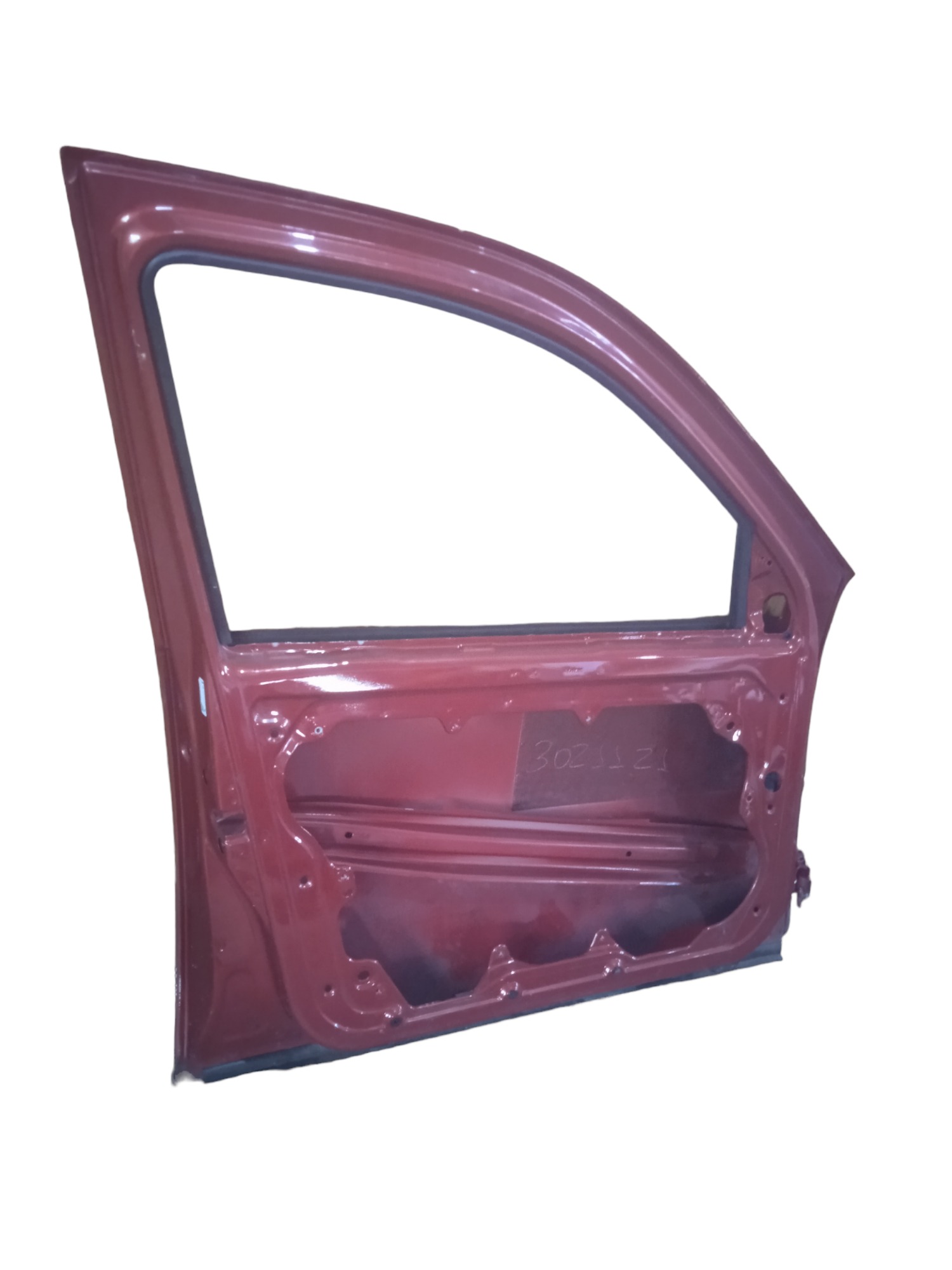 Porta Dianteira Esq Golf Sr 1999 Usado  Esquerda Vermelha Dianteira 5
