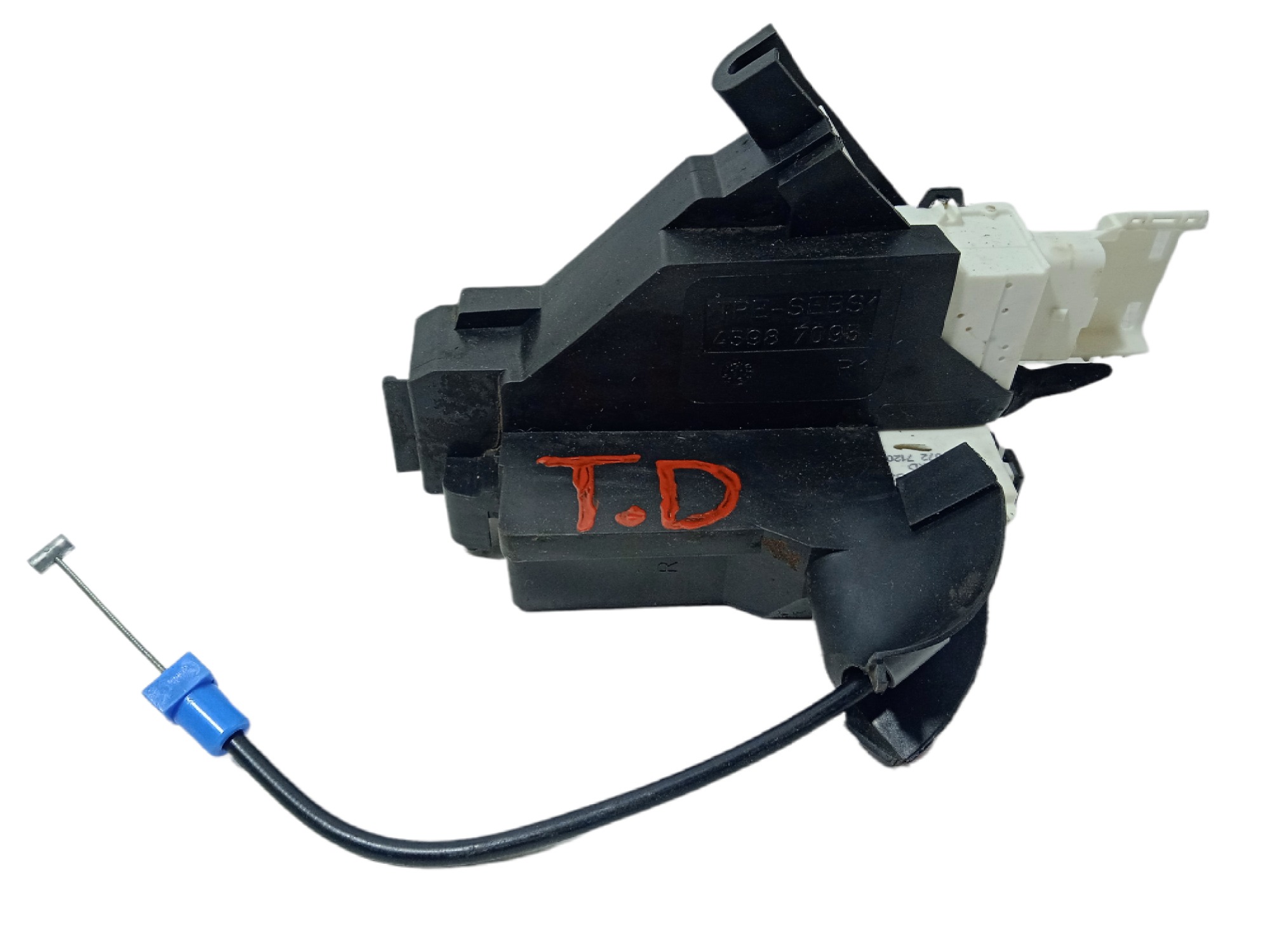 Fechadura Elétrica Porta Traseira Direito Citroen C4 2013 4
