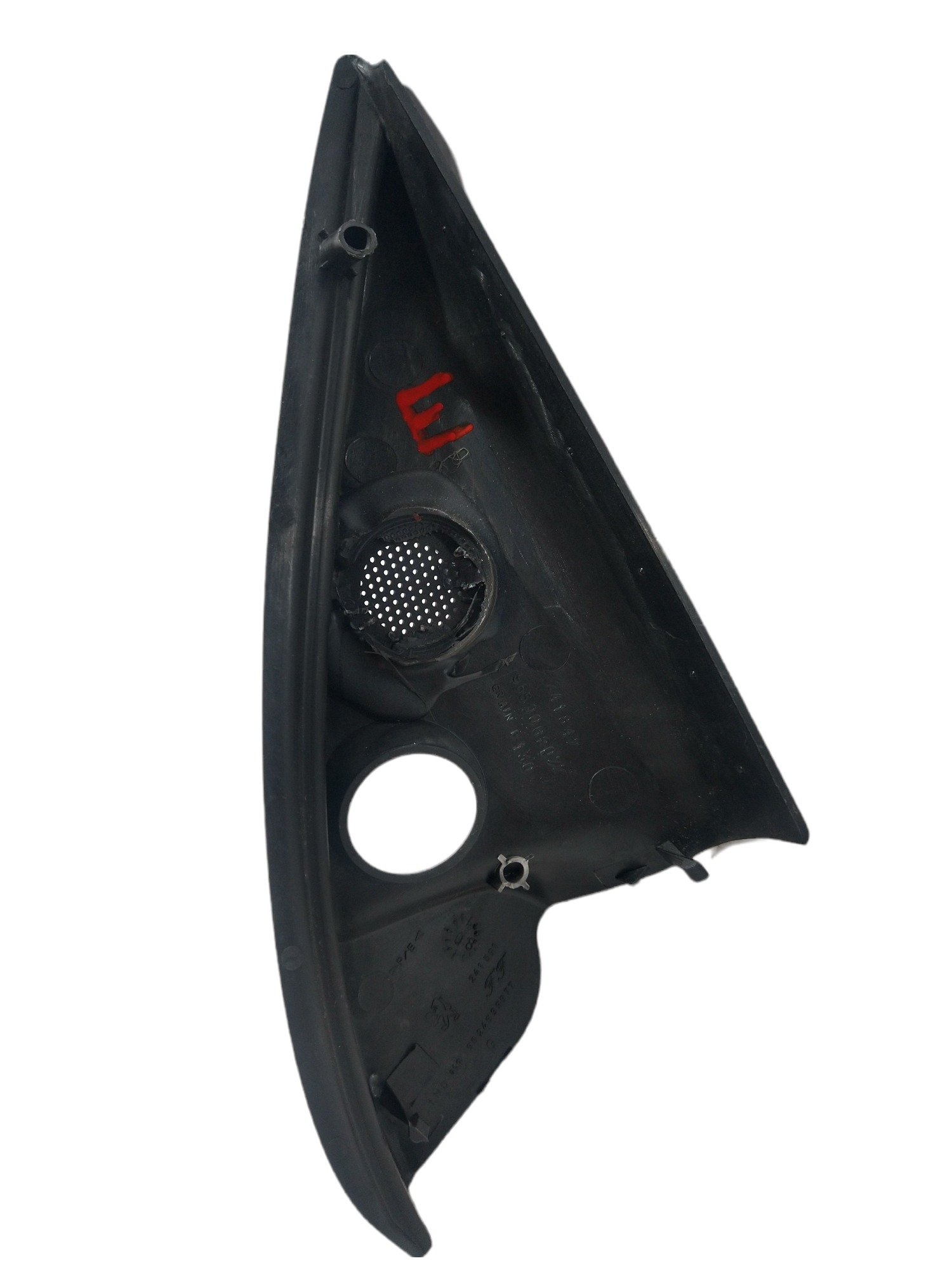 Acabamento Retrovisor Interno Esquerdo Peugeot 206 2008  – Preto 3