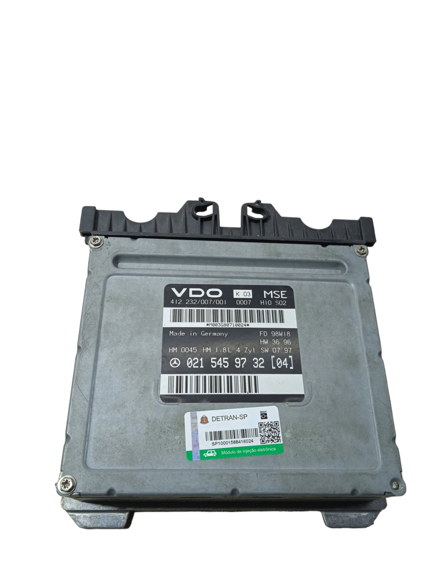 Módulo Injeção Mercedes C180 1.8 4c 1998 Usado