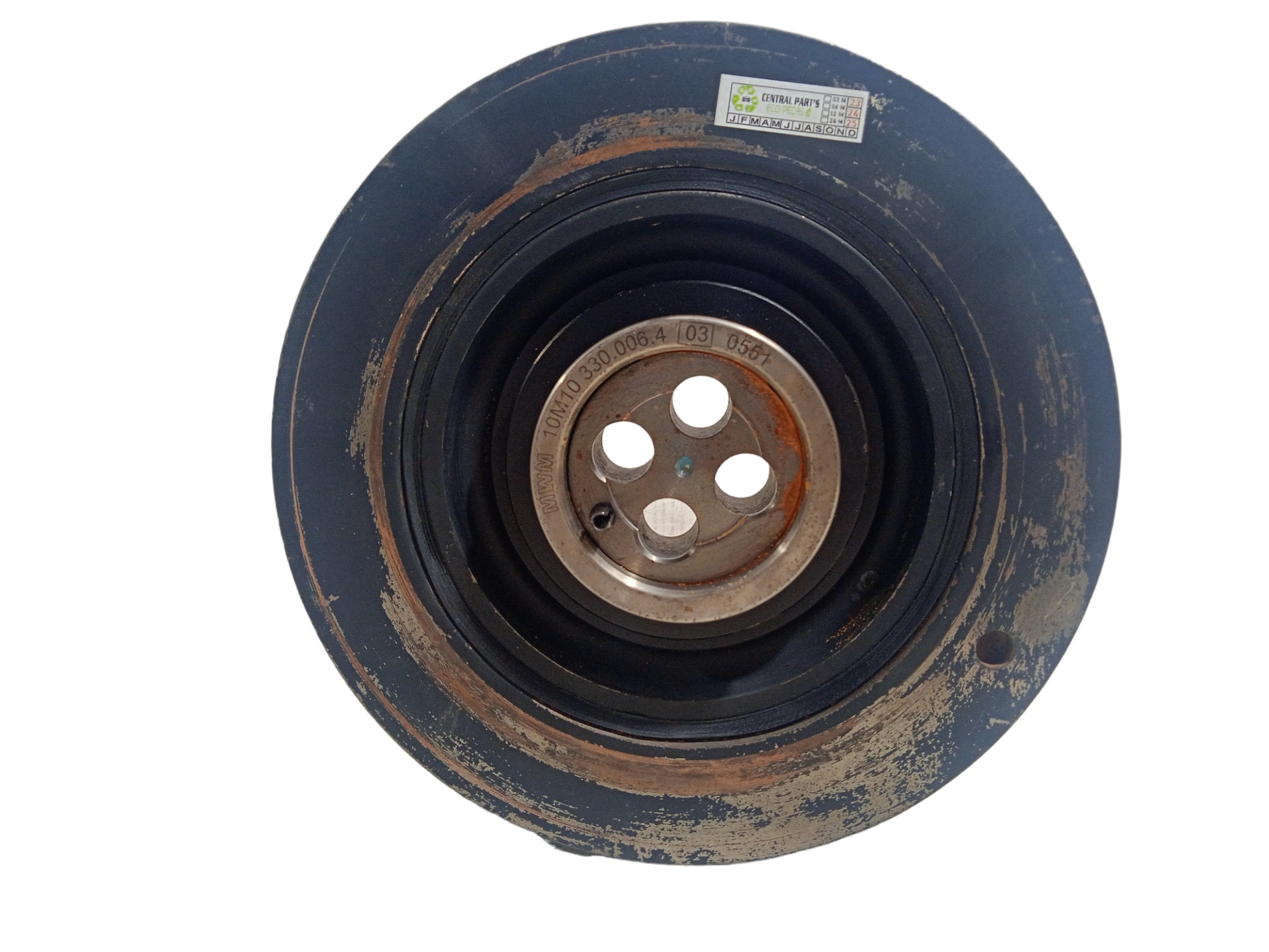 Polia Virabrequim Chevrolet S10 2.8 Diesel Turbo 2011 Usado 3