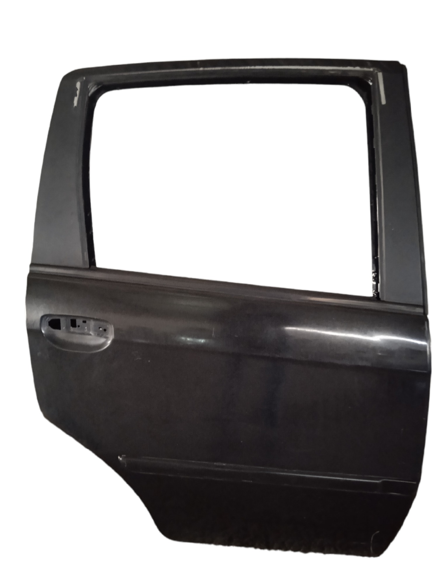 Porta Traseira Direita Fiat Idea 2008 Usado Preto Direito Traseira