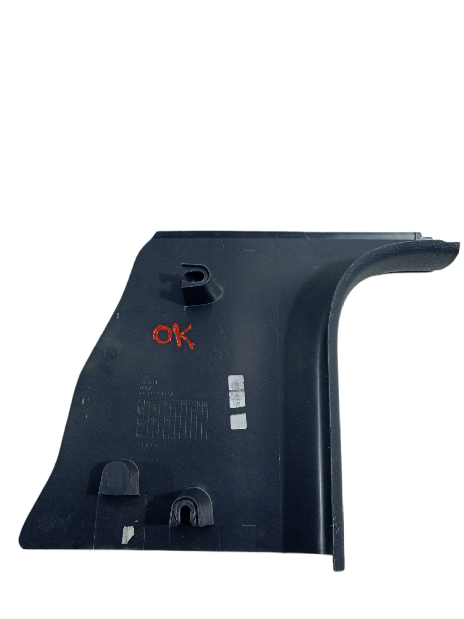 Moldura Inferior L/d Polo 2003 Usado
