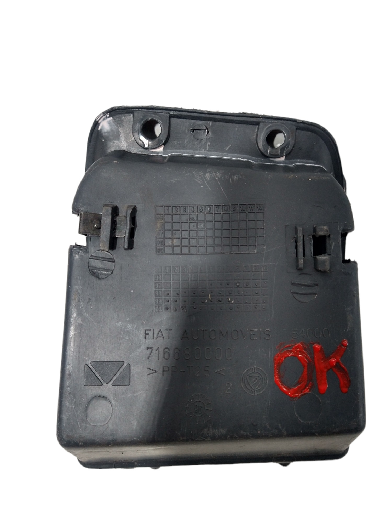 Porta Objeto Fiat Palio Fire 2013  Cinza 3