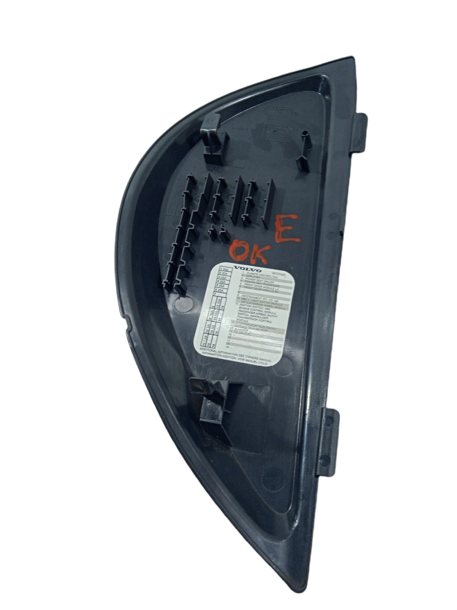 Moldura Lateral Tabeller Esquerdo Volvo Xc90 2005 Usado