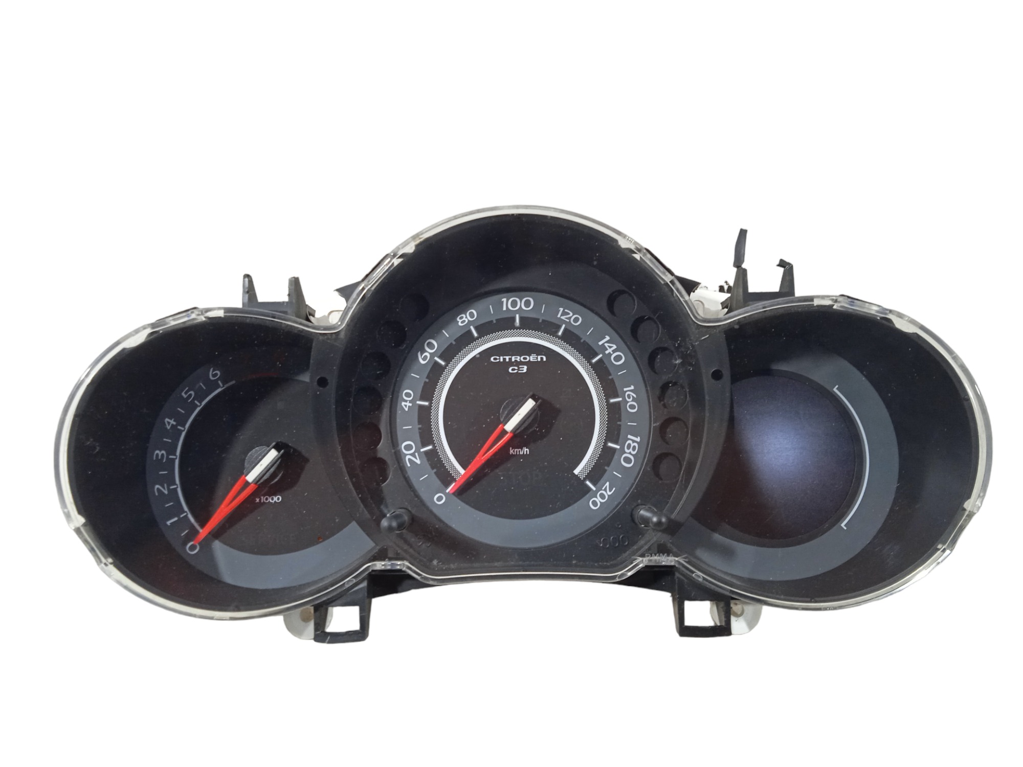 Painel De Instrumentos E Contagiros C3 Aircross 2011/12 Usad – Preto 3