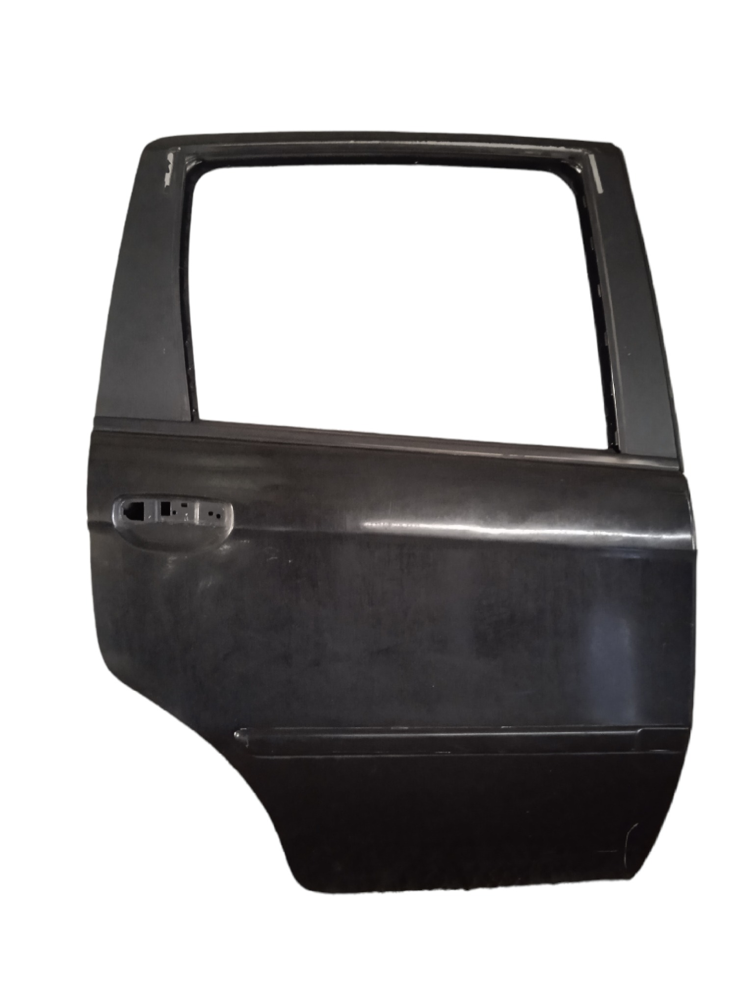 Porta Traseira Direita Fiat Idea 2008 Usado Preto Direito Traseira 3