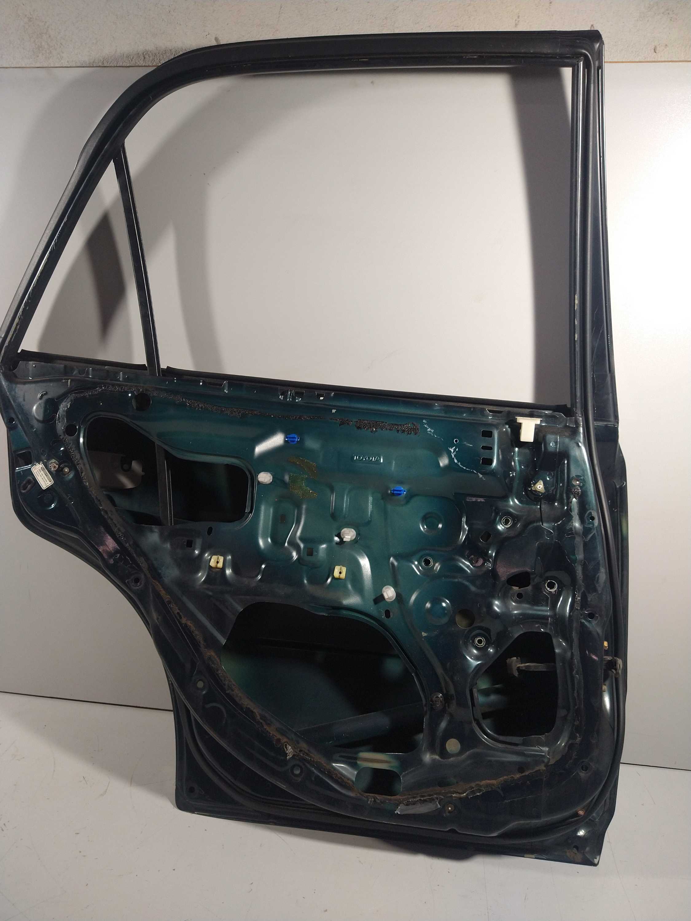 Porta Traseira L/e Toyota Corolla Xei 99 Usado Original – Traseira – Esquerda – Verde-escuro 7