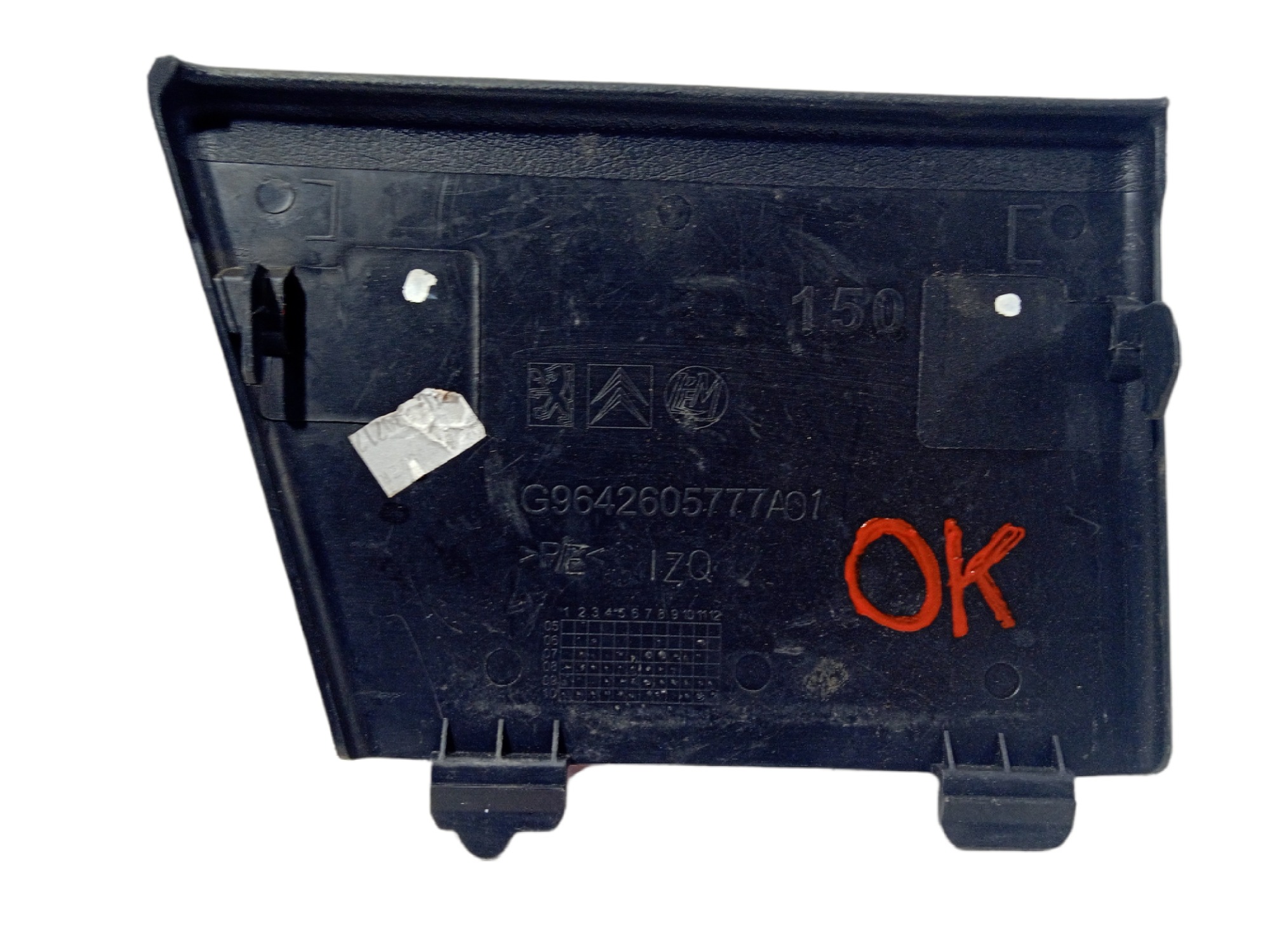 Acabamento Do Porta-malas Citroen C4 Peugeot 307 2013 4