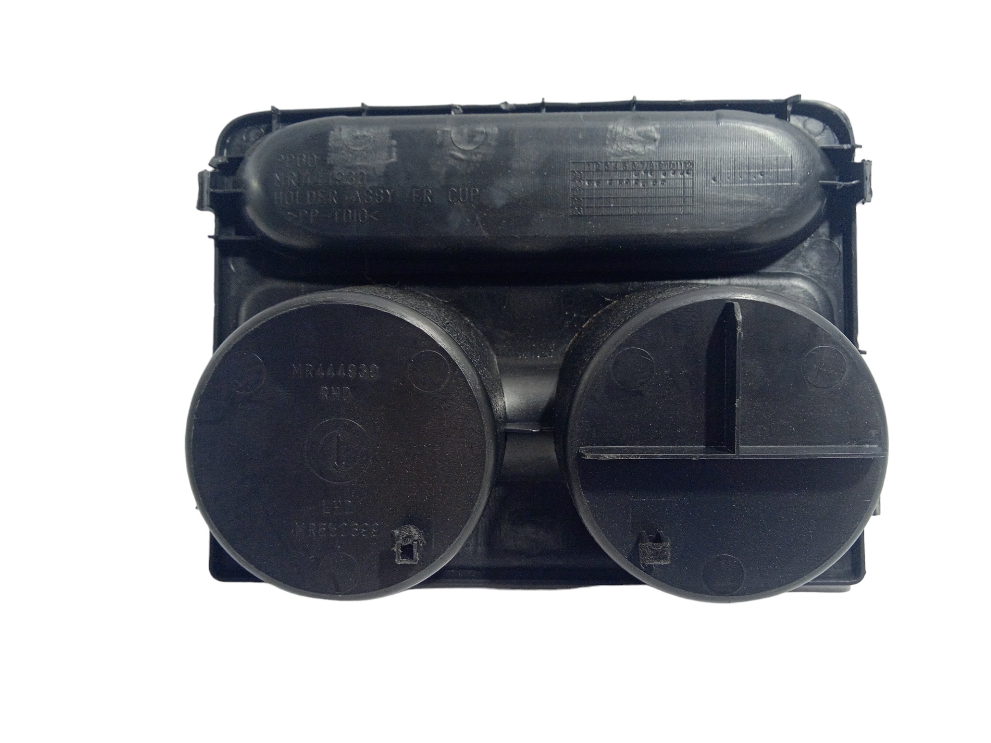 Porta Copos Console Central Pajero Full 2002  Preto 3