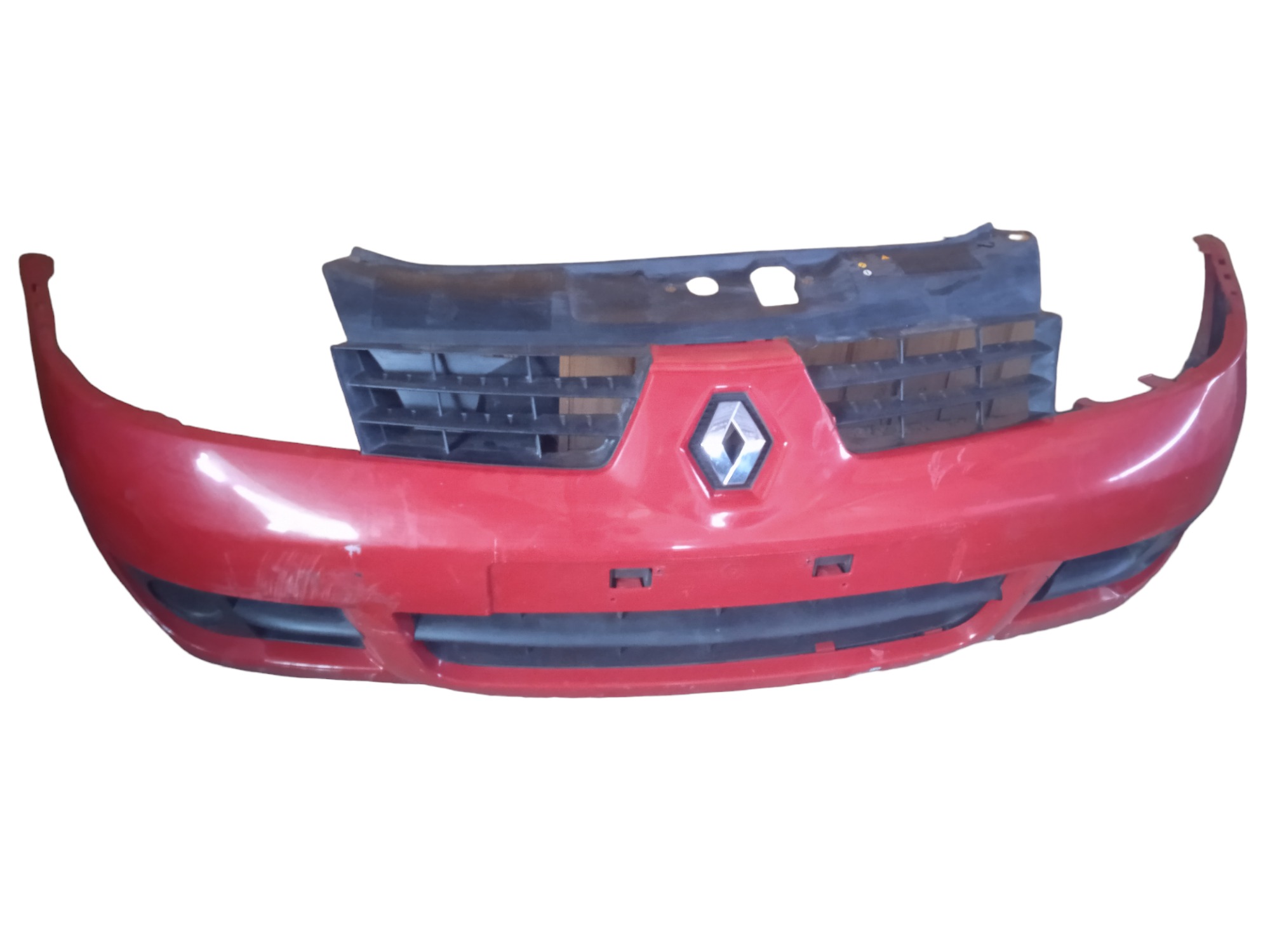 Para-choque Dianteiro Renault Clio 2011 Usado  Vermelho 4
