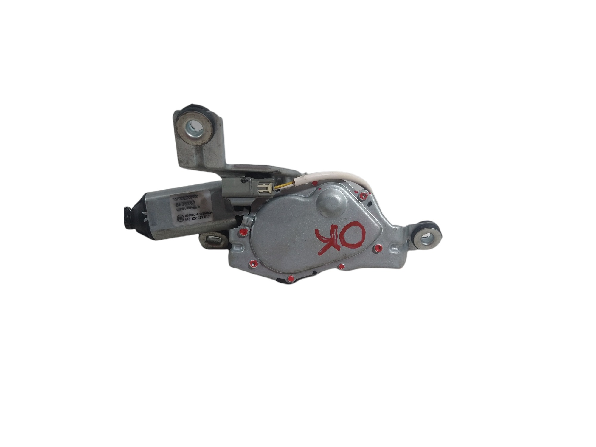 Motor Do Limpador Vidro Traseiro Volvo Xc90 2005 3