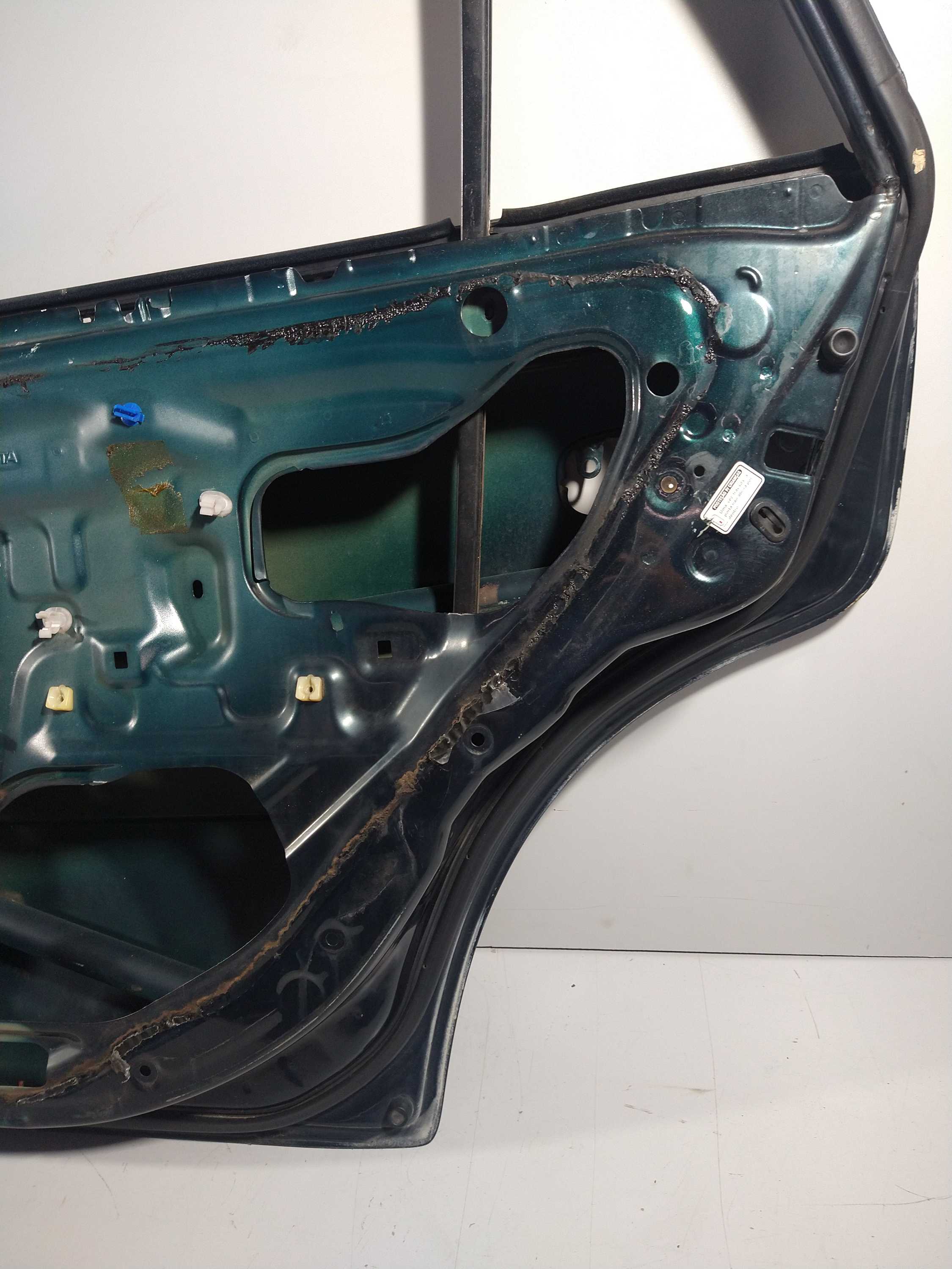 Porta Traseira Direita Toyota Corolla Xei 99 Usado Original Direita Traseira Verde-escuro 10