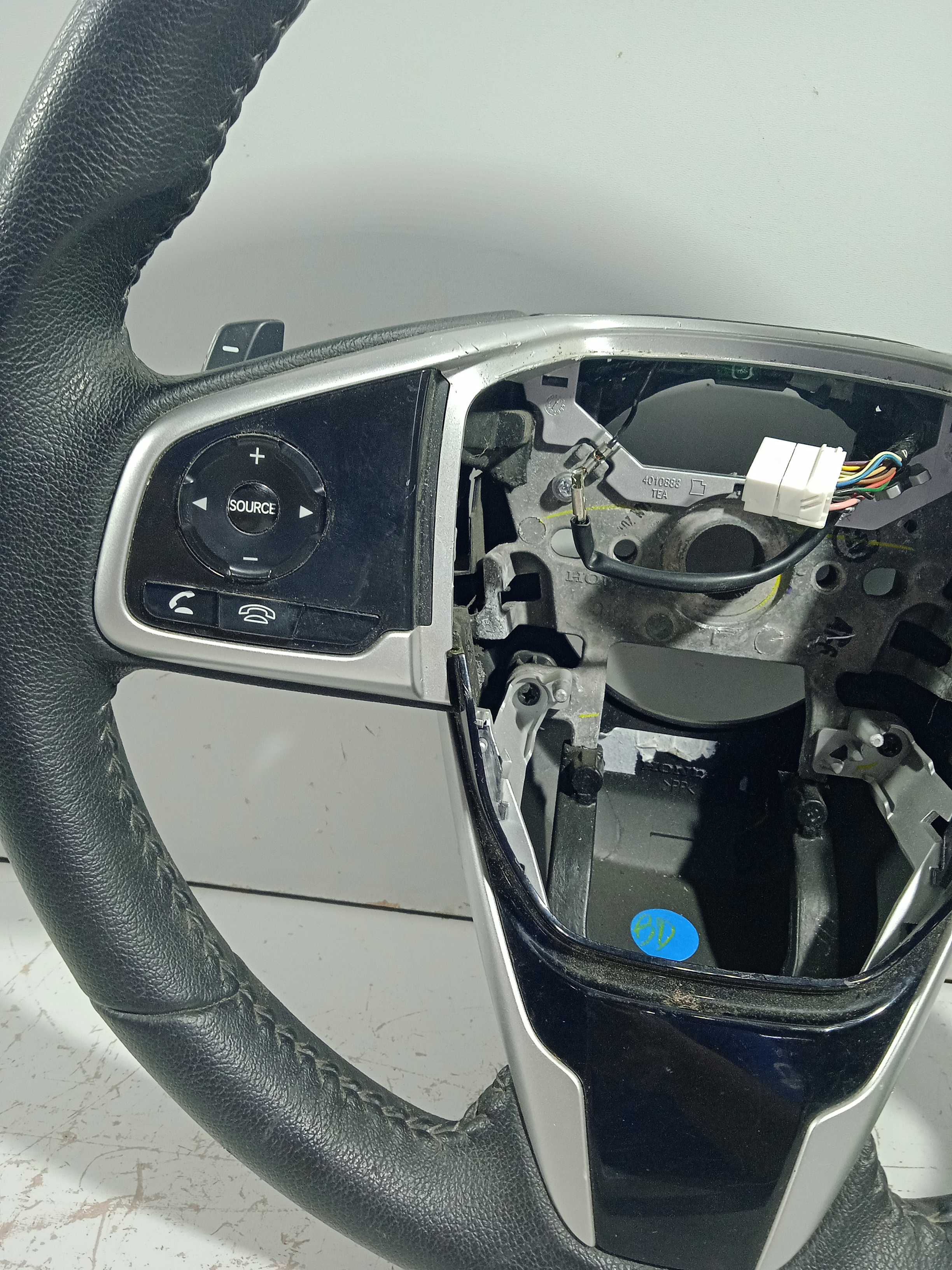 Volante Direção Honda Civic 2018 2.0 Usado Original Preto 2