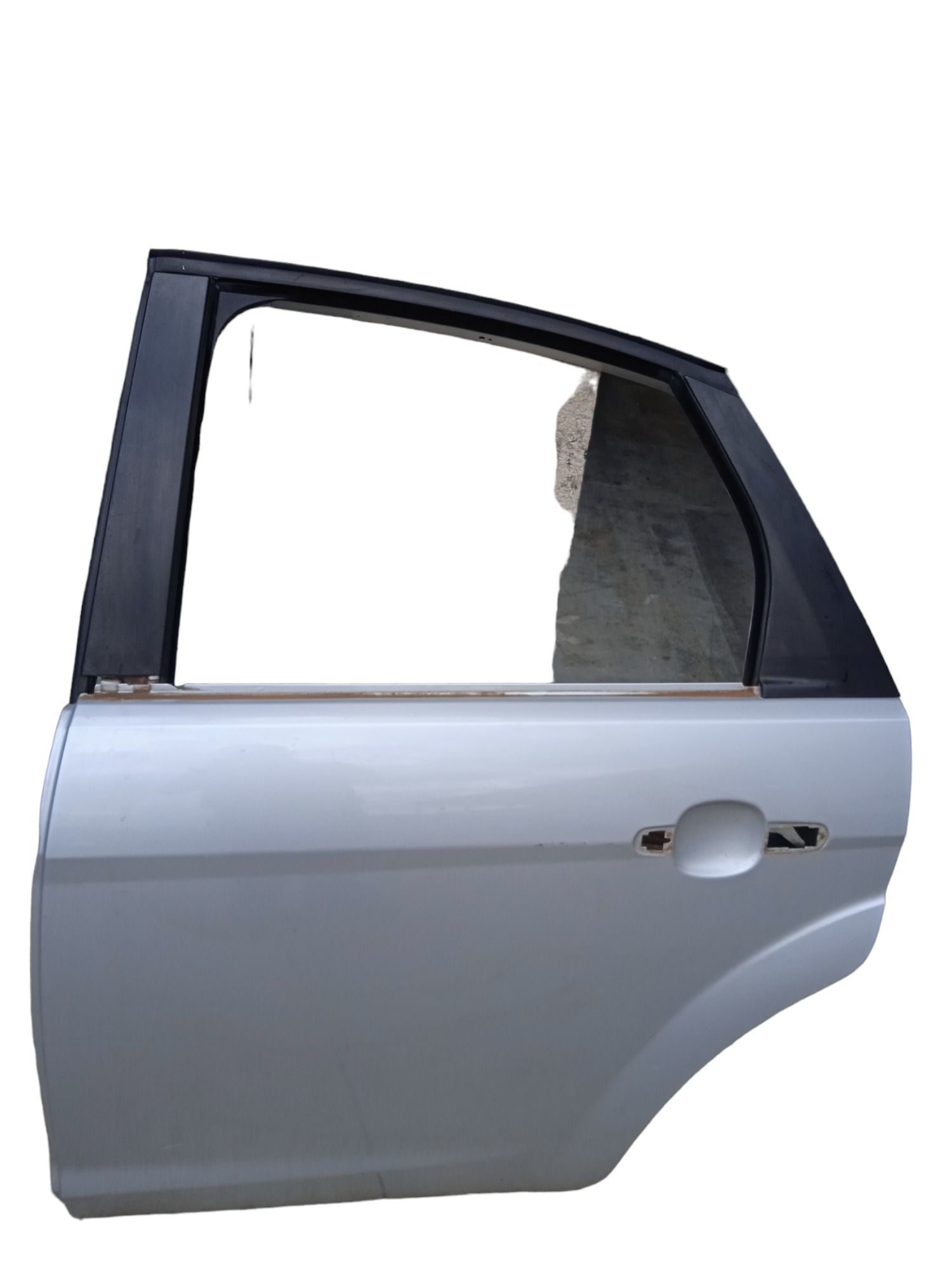 Porta Traseira Esq Ford Focus 2013 Usado  – Traseira – Esquerda – Prata