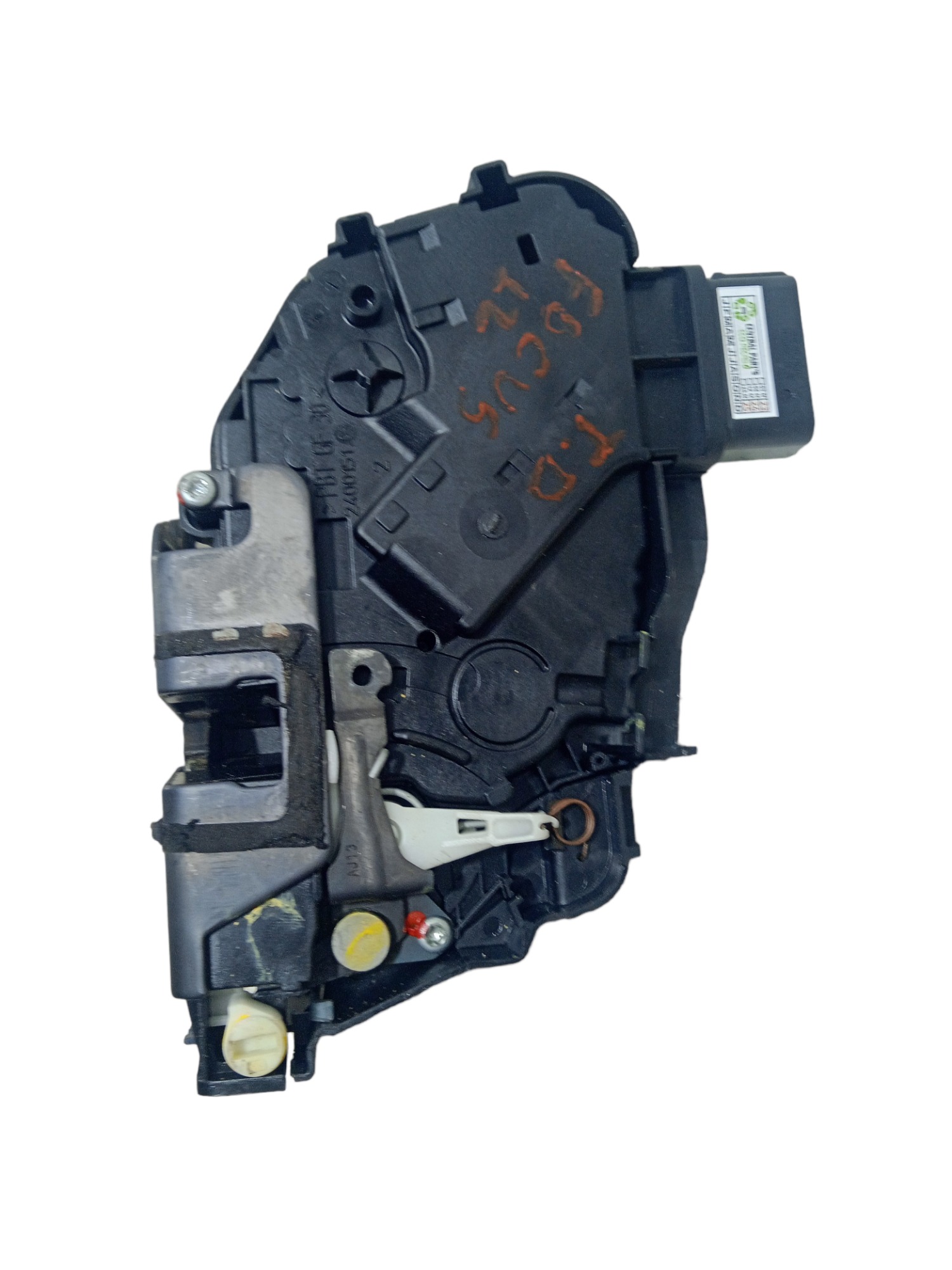 Fechadura Porta T/direito Ford Focus 1.6 2013 2