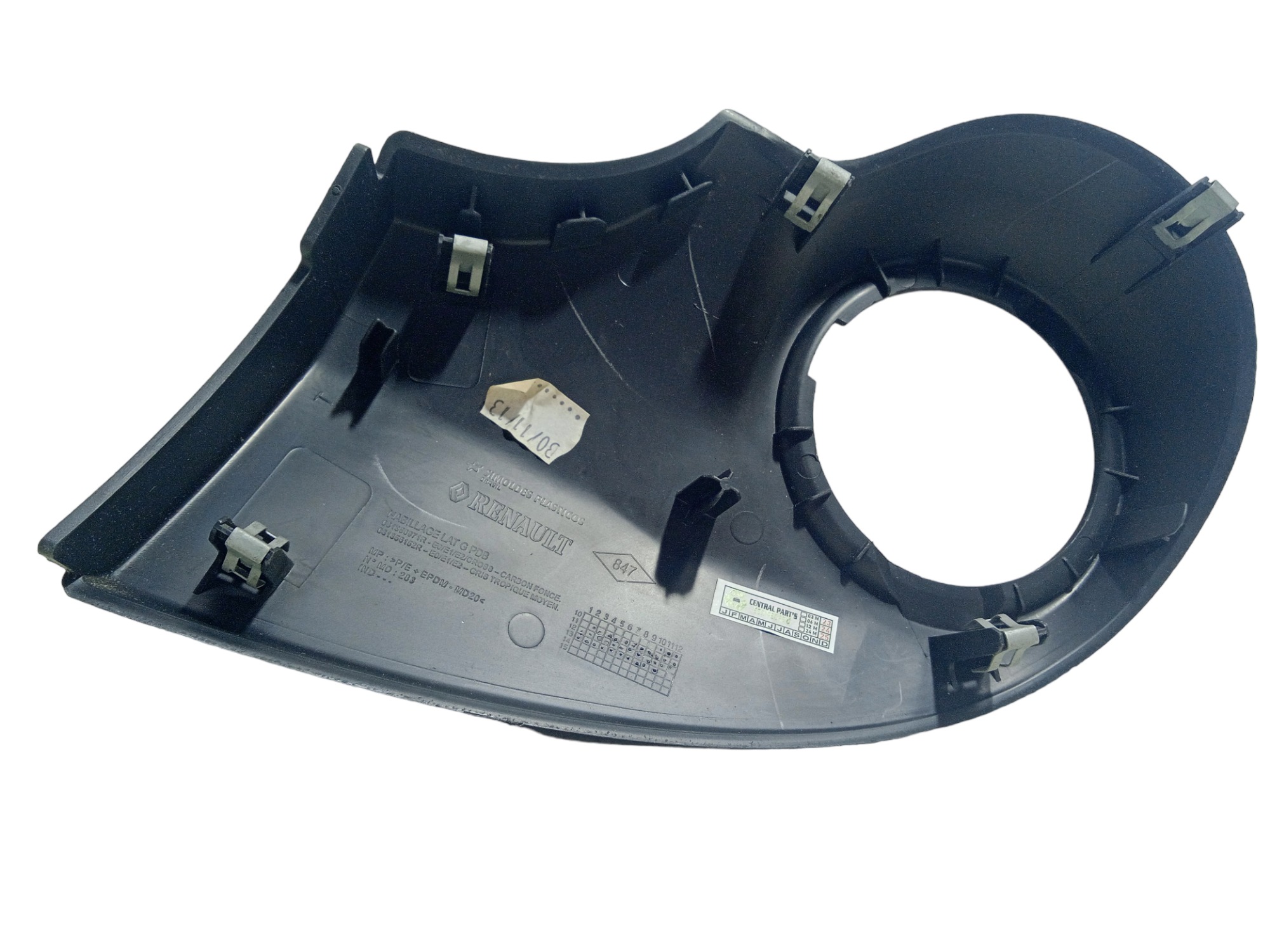Moldura Painel Esquerdo Renault Sandero 2013 4