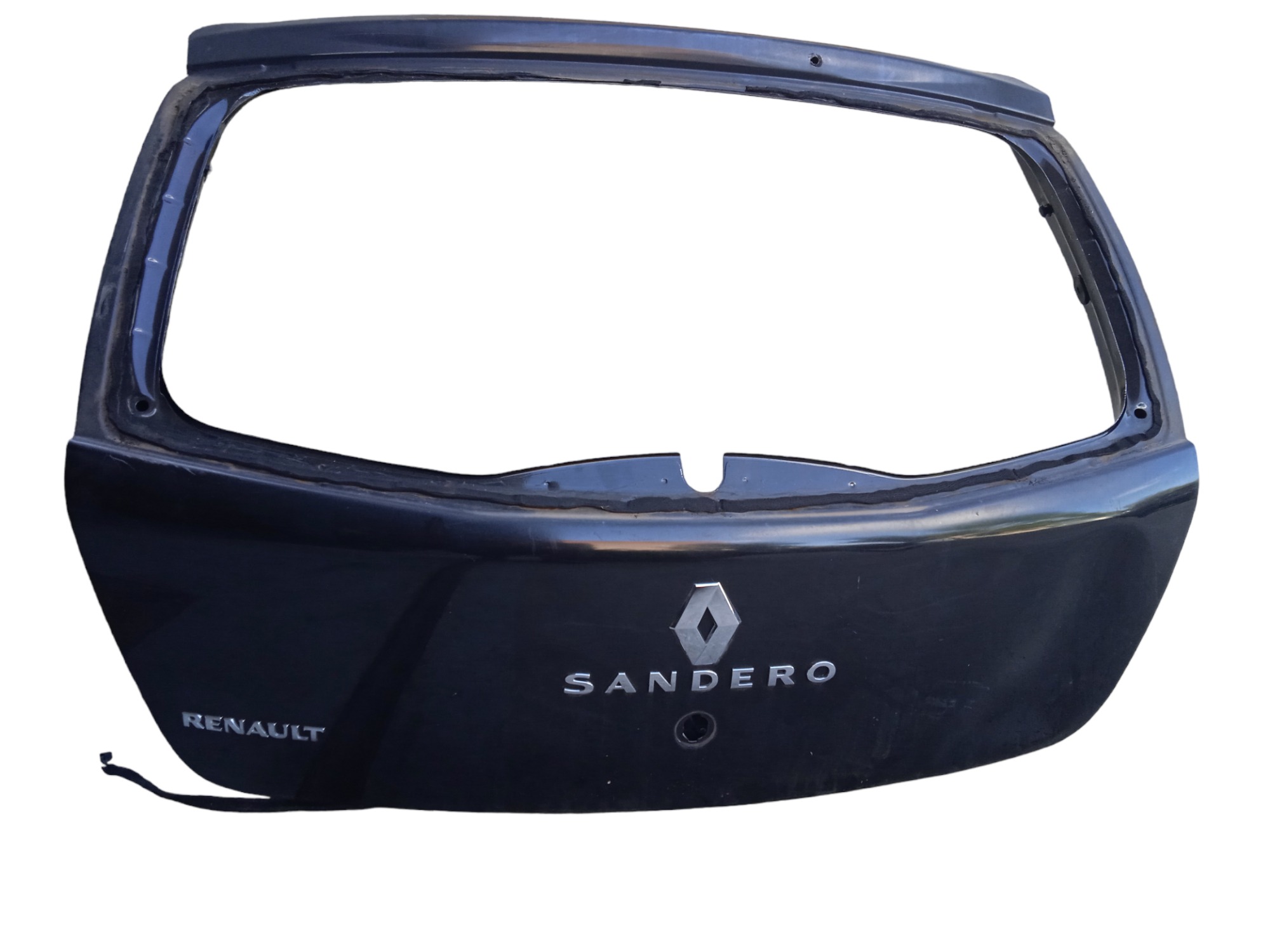 Tampa Traseira Renault Sandero 2013/14 C/Detalhes Usado