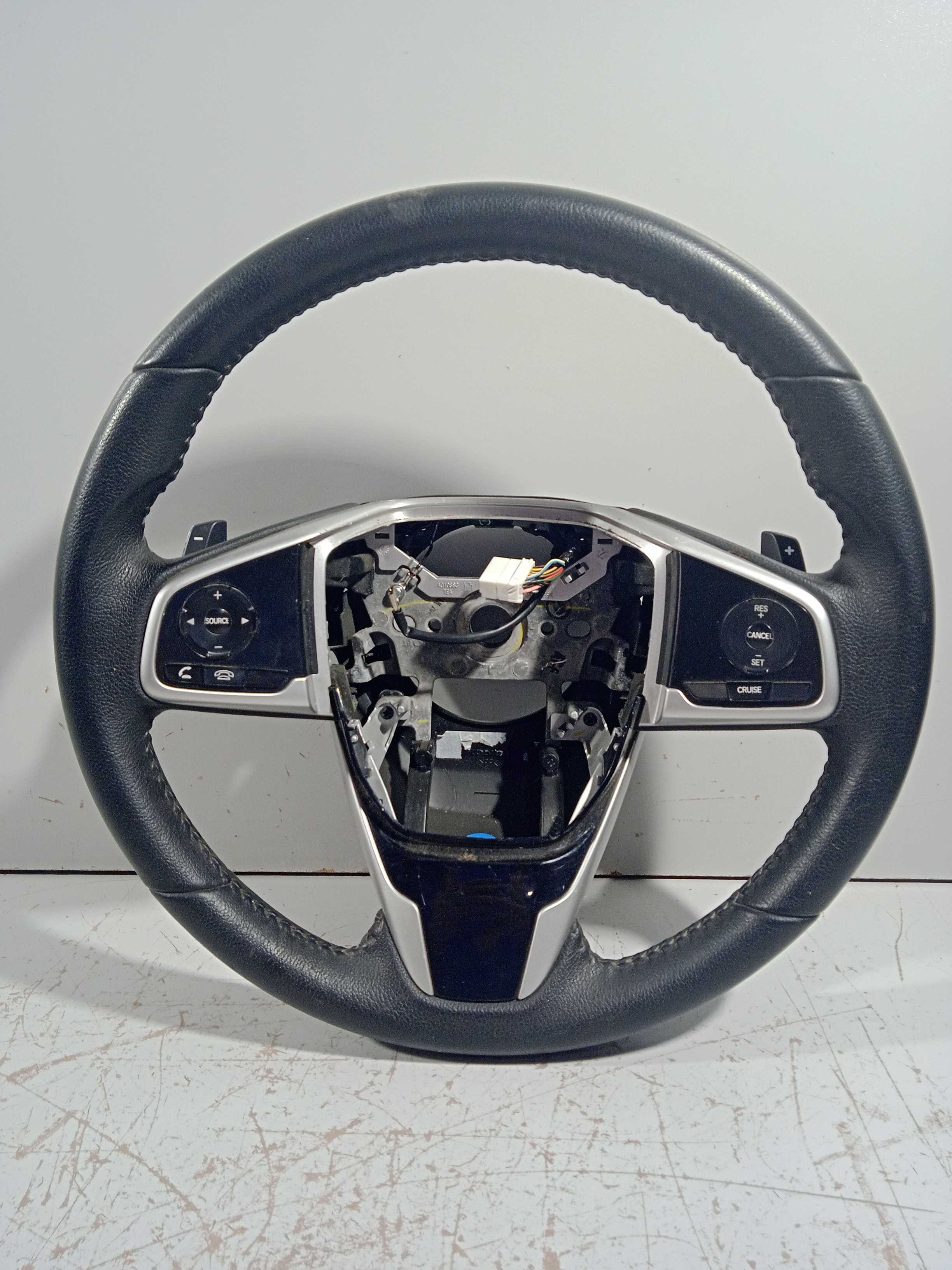 Volante Direção Honda Civic 2018 2.0 Usado Original Preto