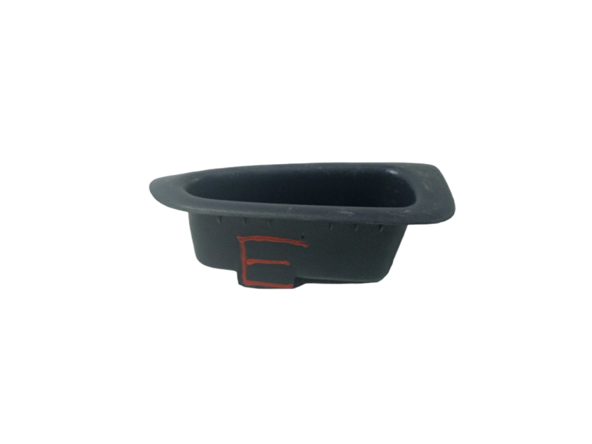 Puxador Interno Da Porta Esquerdo Peugeot 207 2010  Preto Dianteira 2