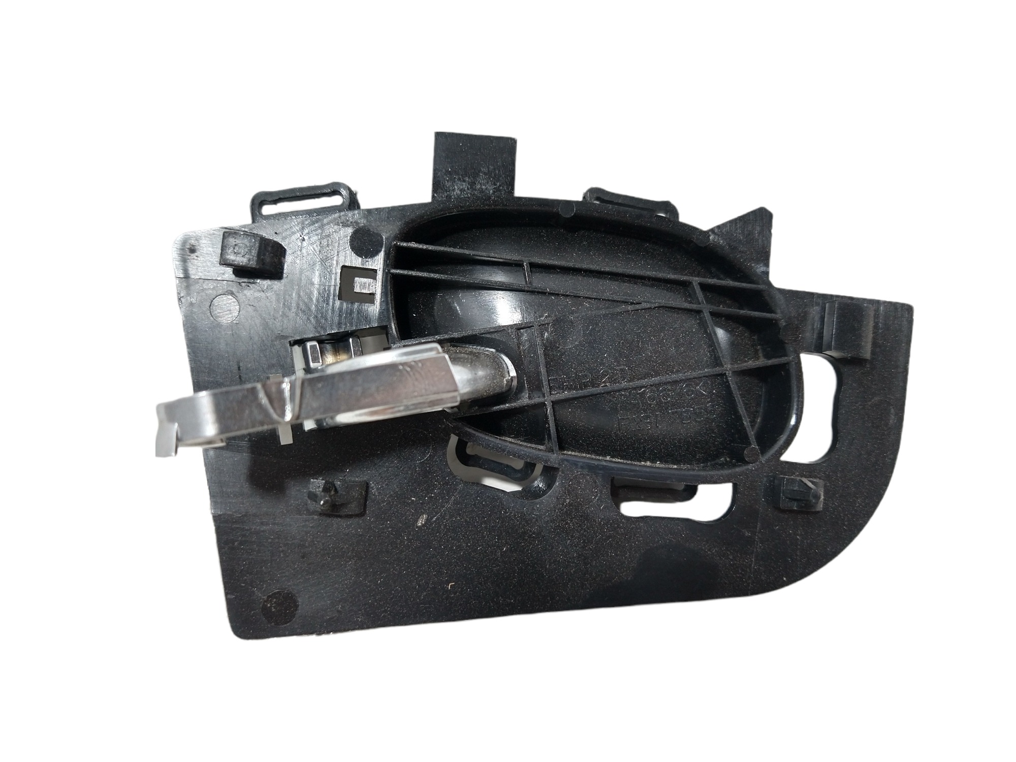 Maçaneta Interna Dianteira Direita Peugeot 207 2008/2010  Preto/prata Dianteira/traseira 4