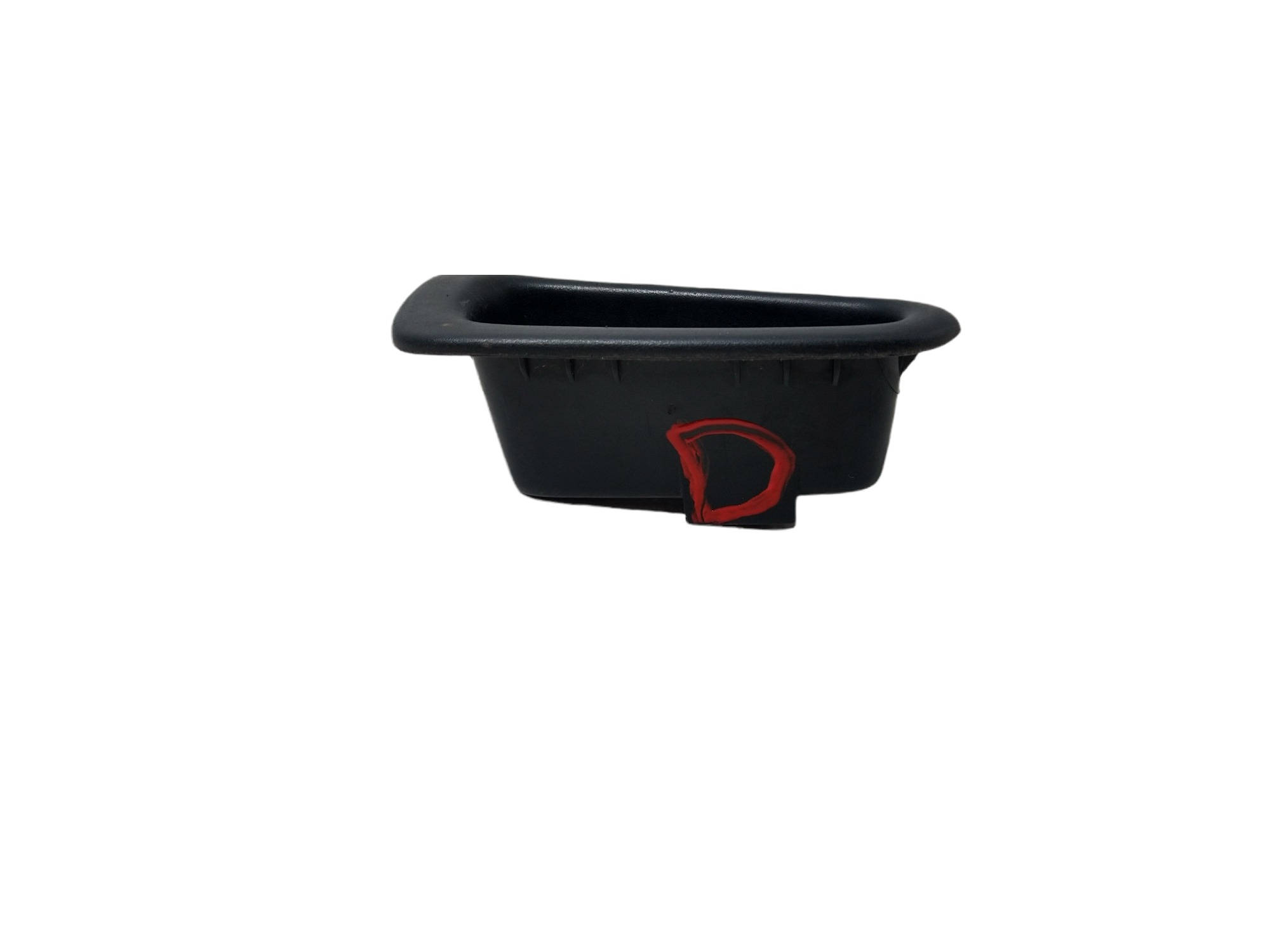 Puxador Interno Porta D/direito Peugeot 207 2010  – Preto – Dianteira