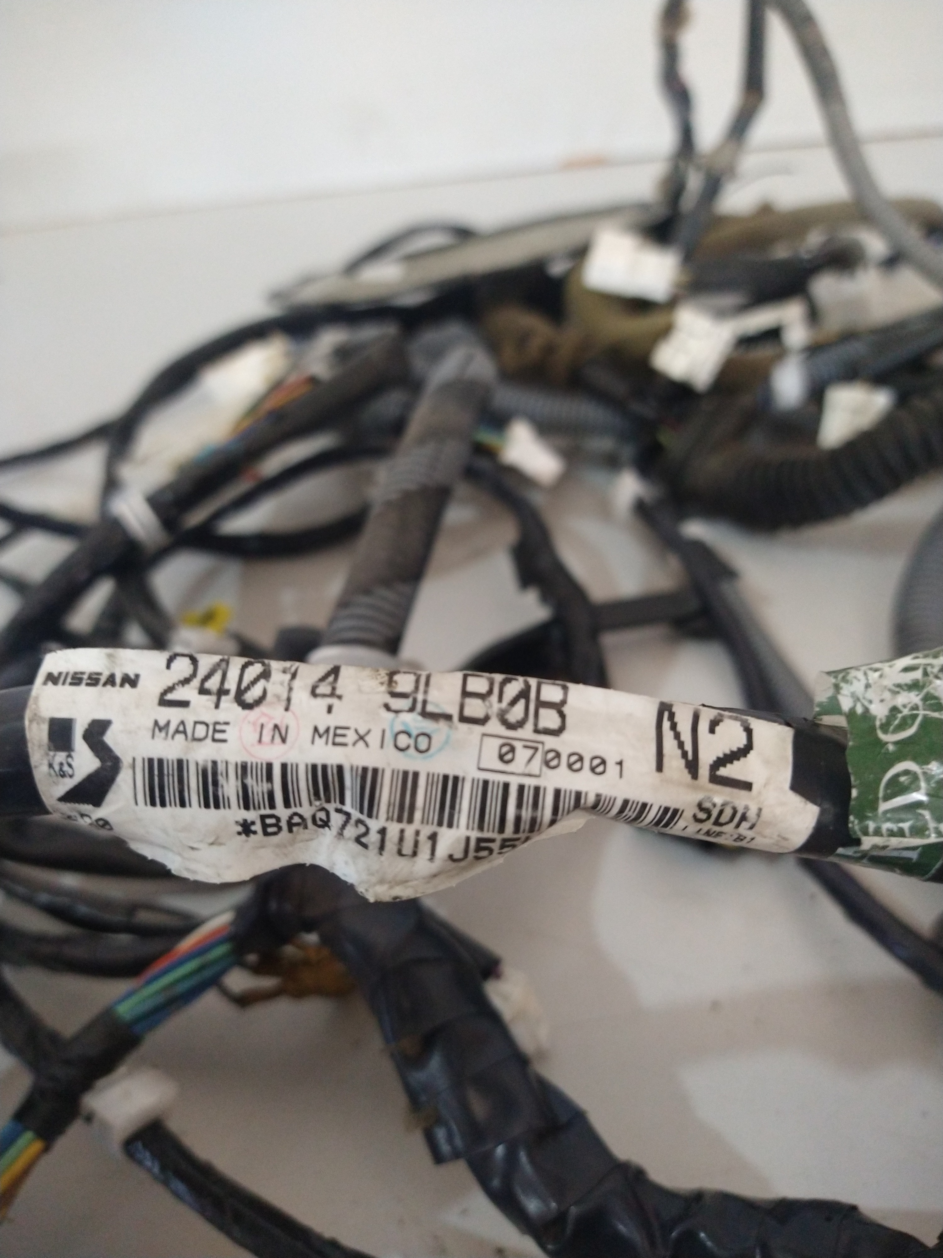 Chicote Da Bomba De Combustível Nissan March 2014 Usado Ori 10