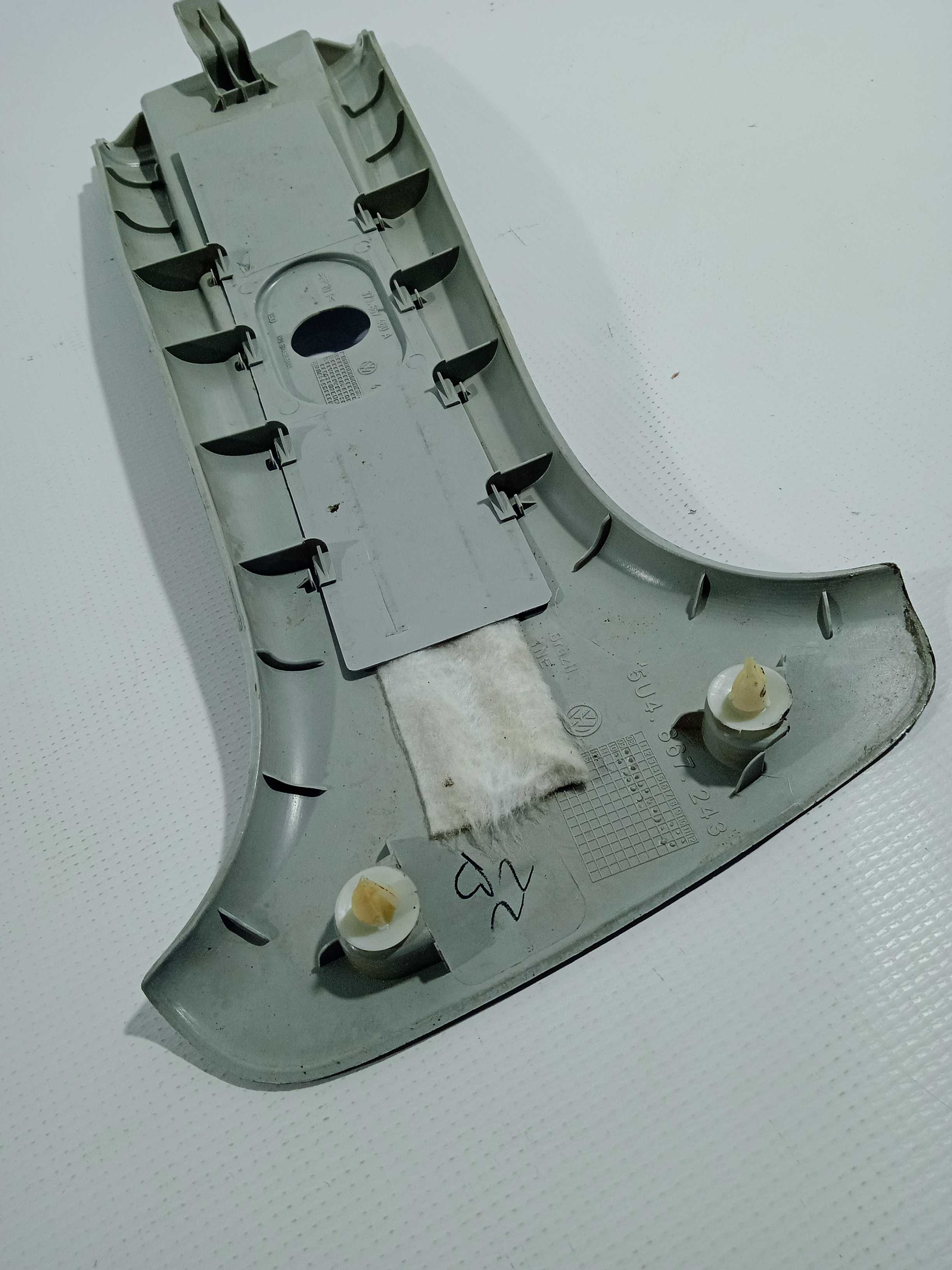 Acabamento Coluna Cinto L/e Gol G5 2011 Usado Original 3