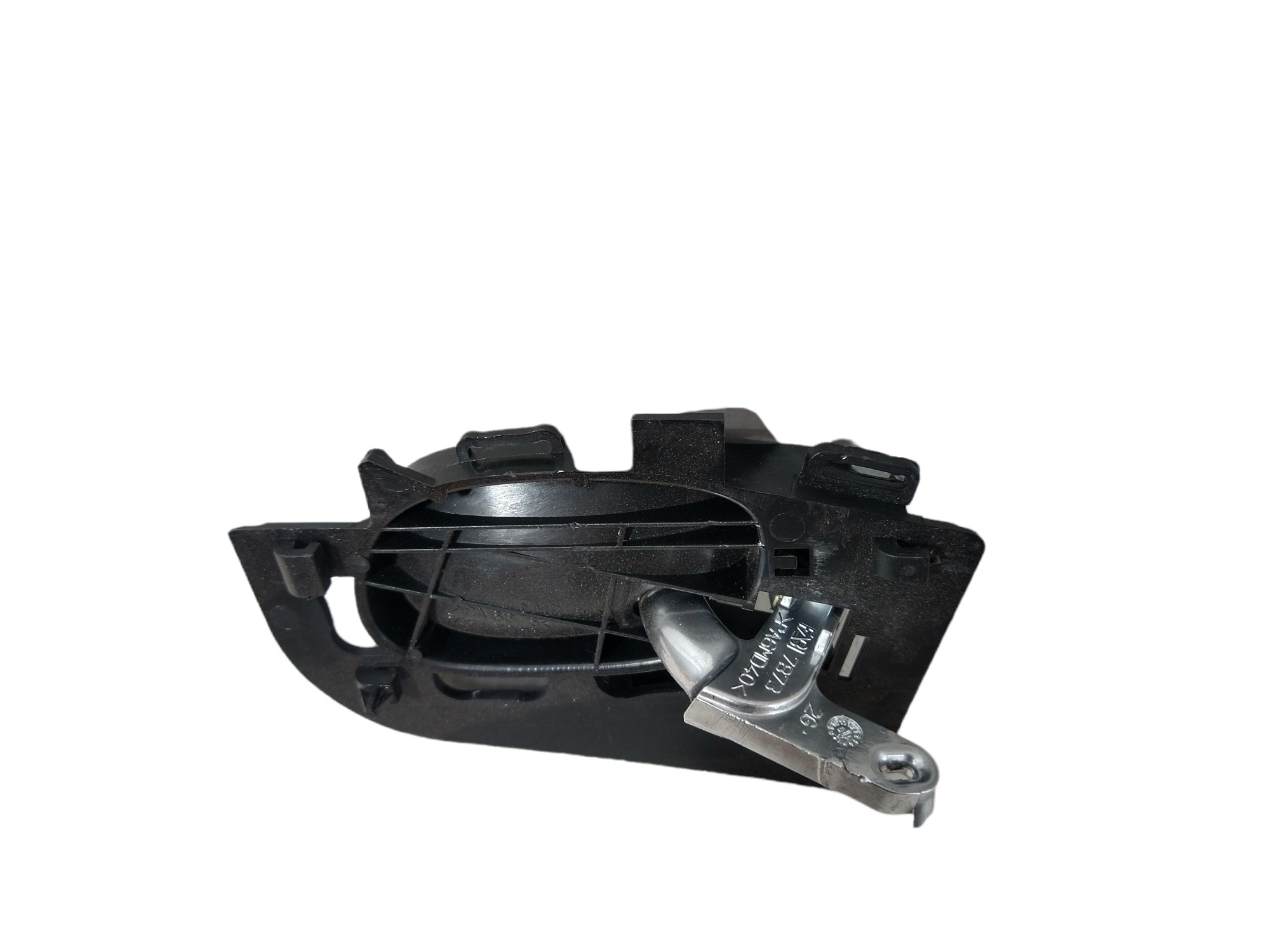 Maçaneta Imterna Traseira Esquerda Peugeot 207 2008/2012  Preto/prata Dianteira/traseira 2