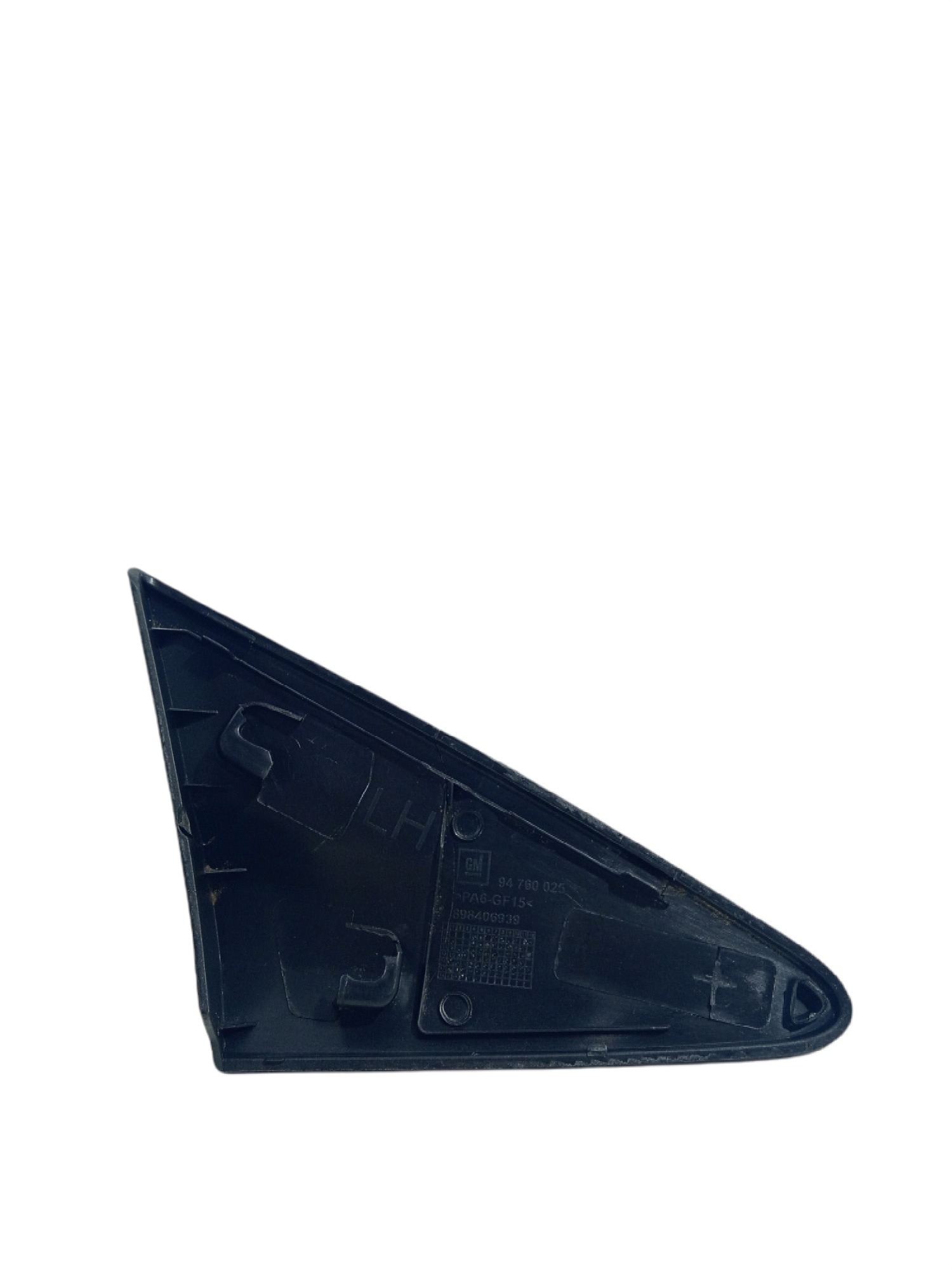 Moldura Externa Retrovisor Lado Esquerdo Onix 2018 Usado  Preto 2